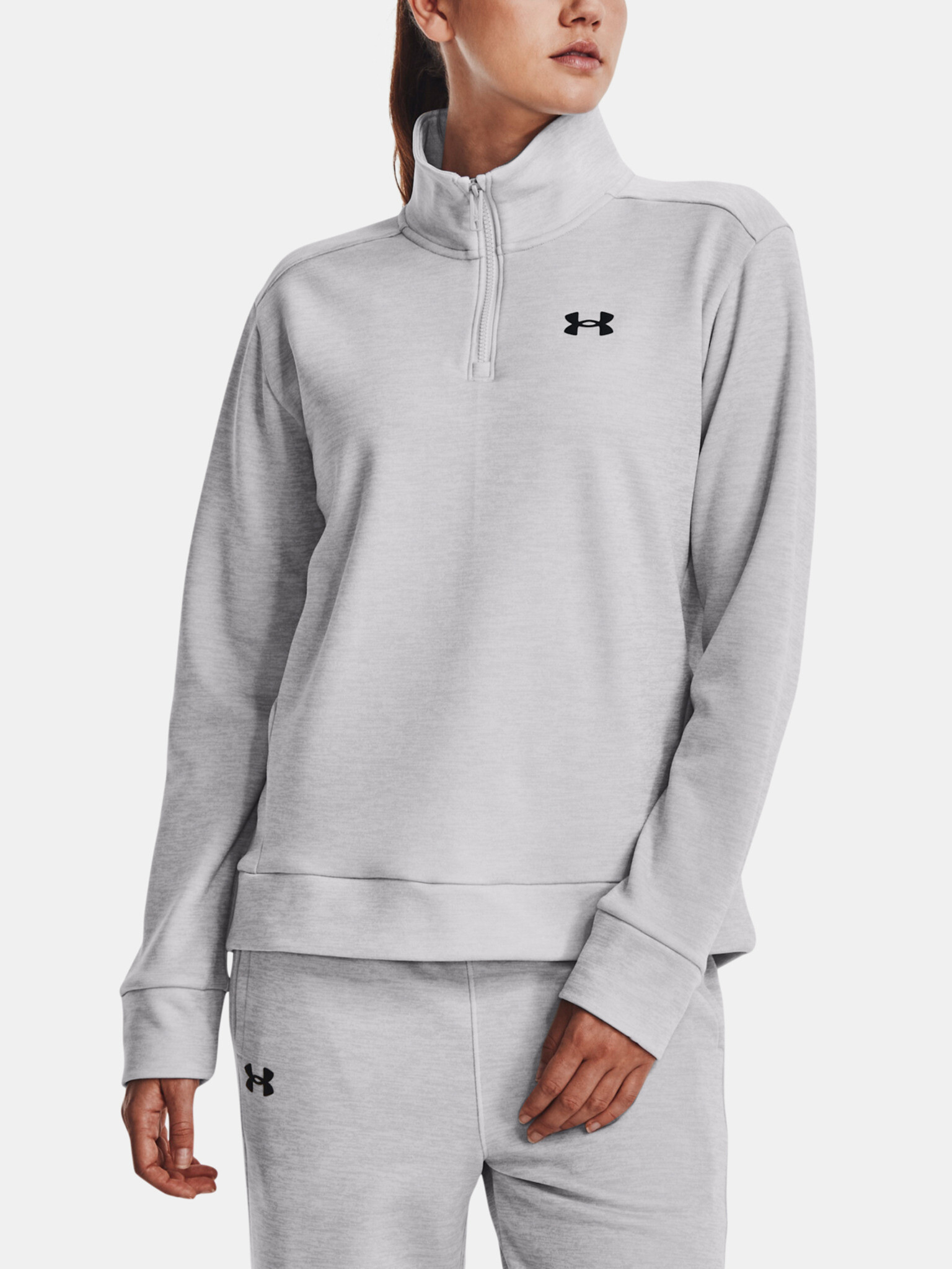 Under Armour Fleece QZ Hanorac Gri - Pled.ro