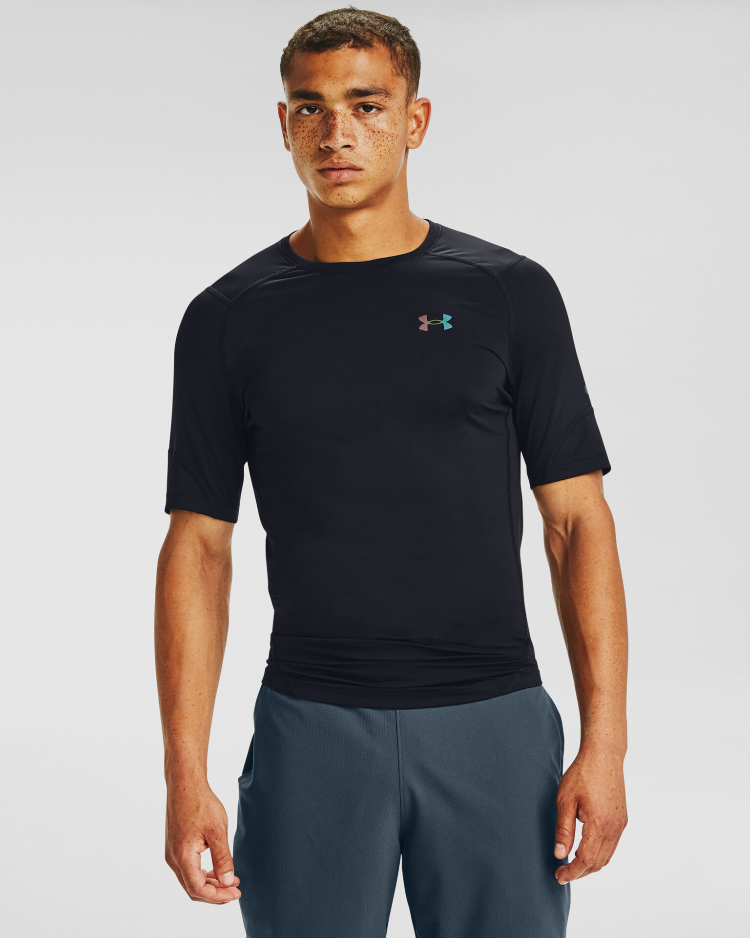 Under Armour HeatGear® RUSH™ 2.0 Comp Tricou Negru - Pled.ro