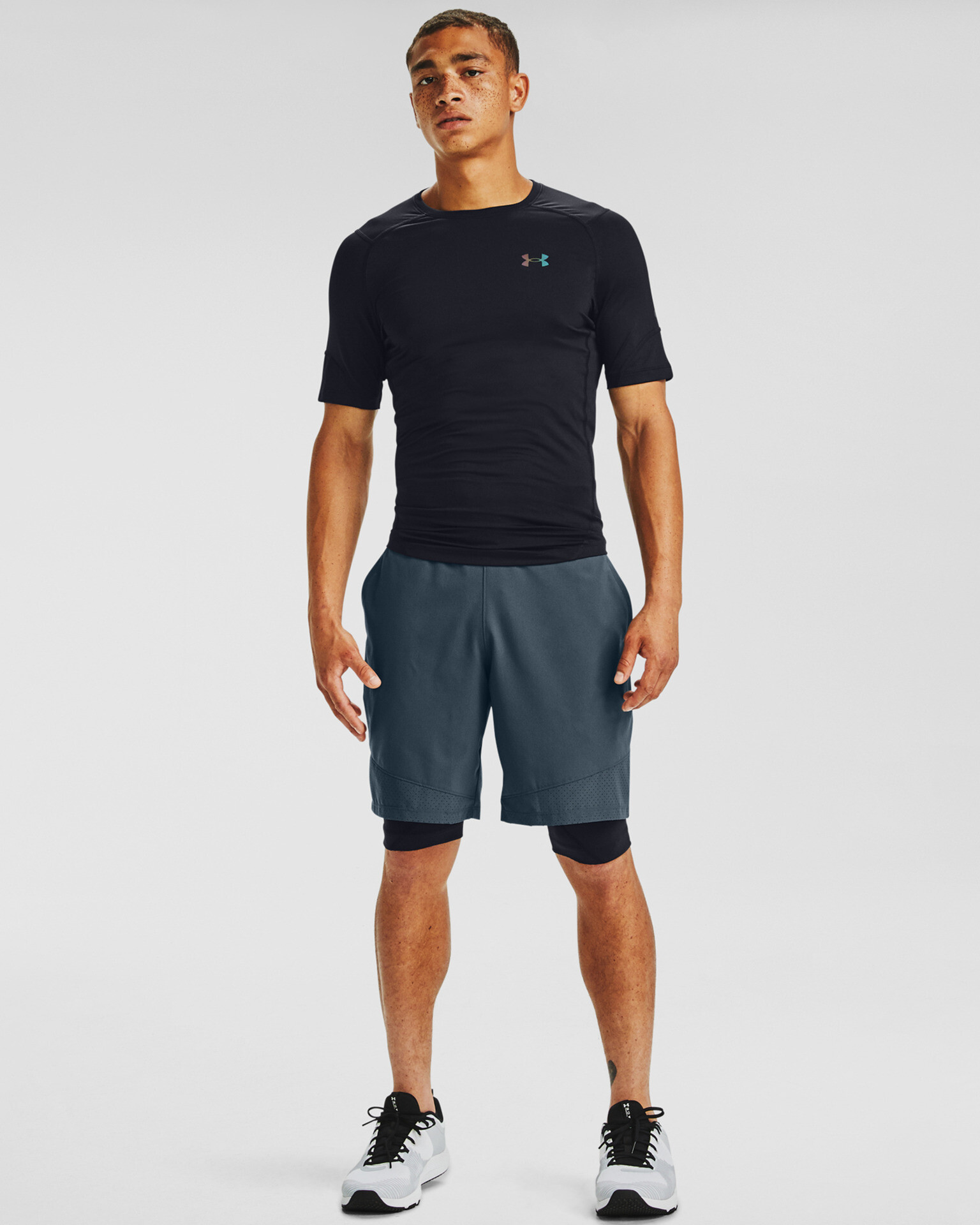 Under Armour HeatGear® RUSH™ 2.0 Comp Tricou Negru - Pled.ro