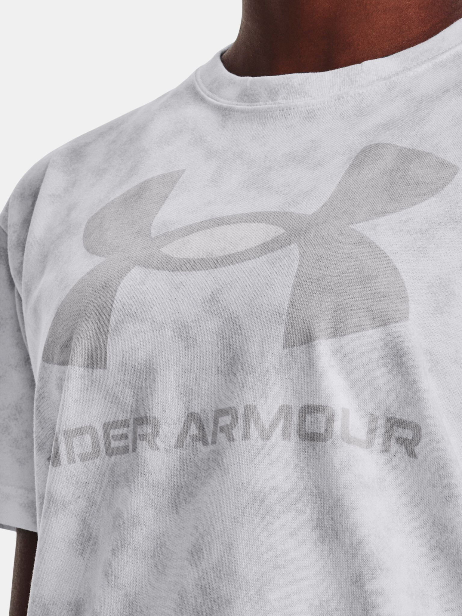 Under Armour Heavyweight Tricou Alb - Pled.ro