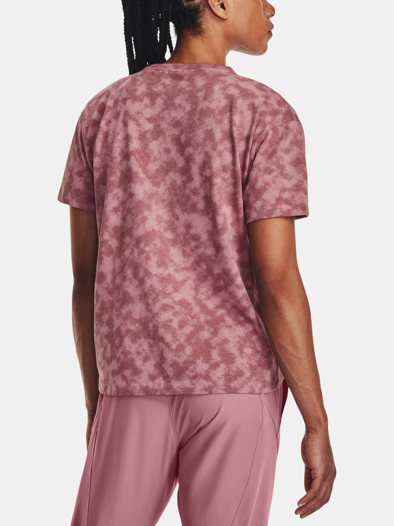 Under Armour Heavyweight Tricou Roz - Pled.ro