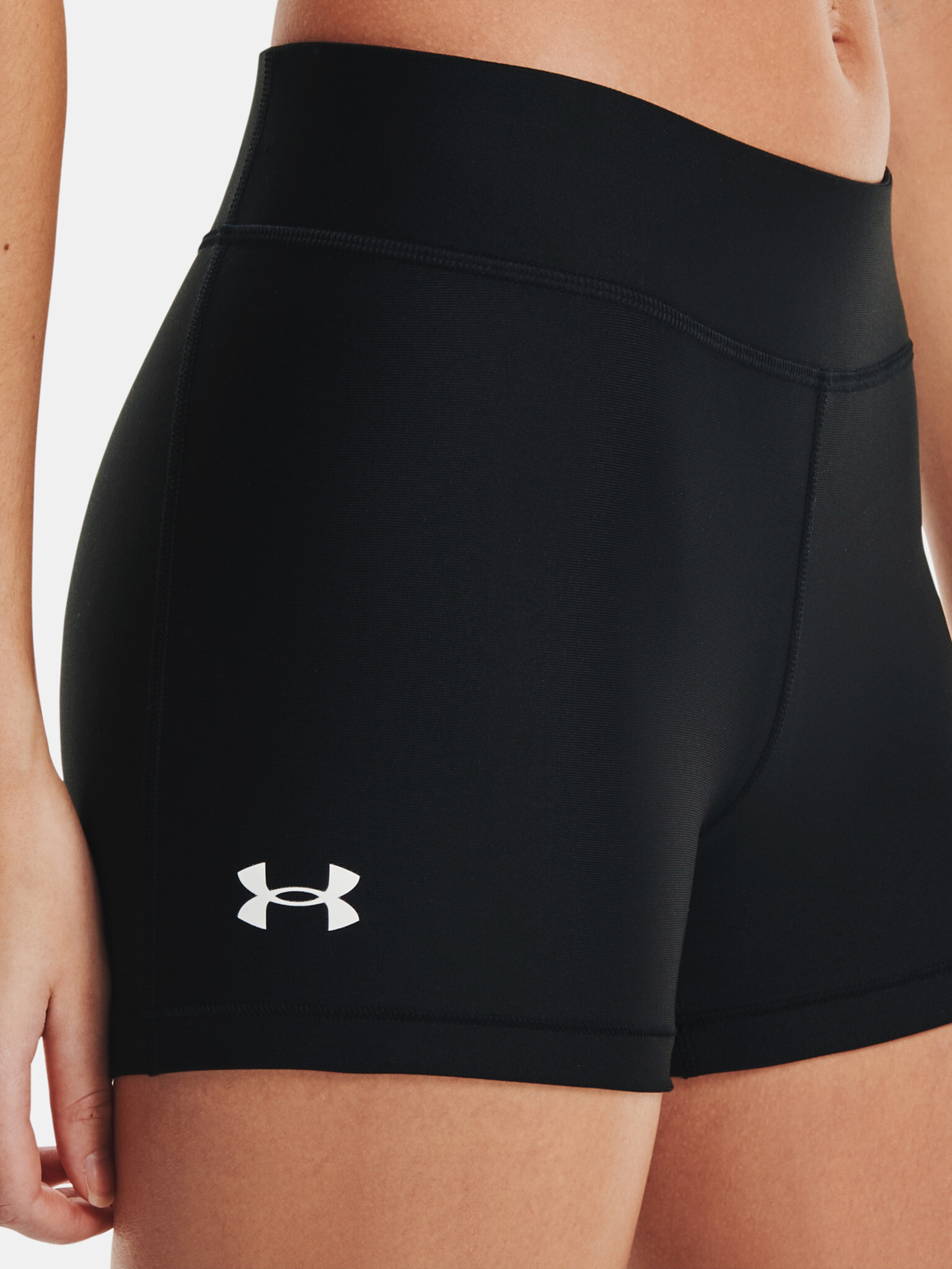 Under Armour HG Armour Mid Rise Pantaloni scurți Negru - Pled.ro