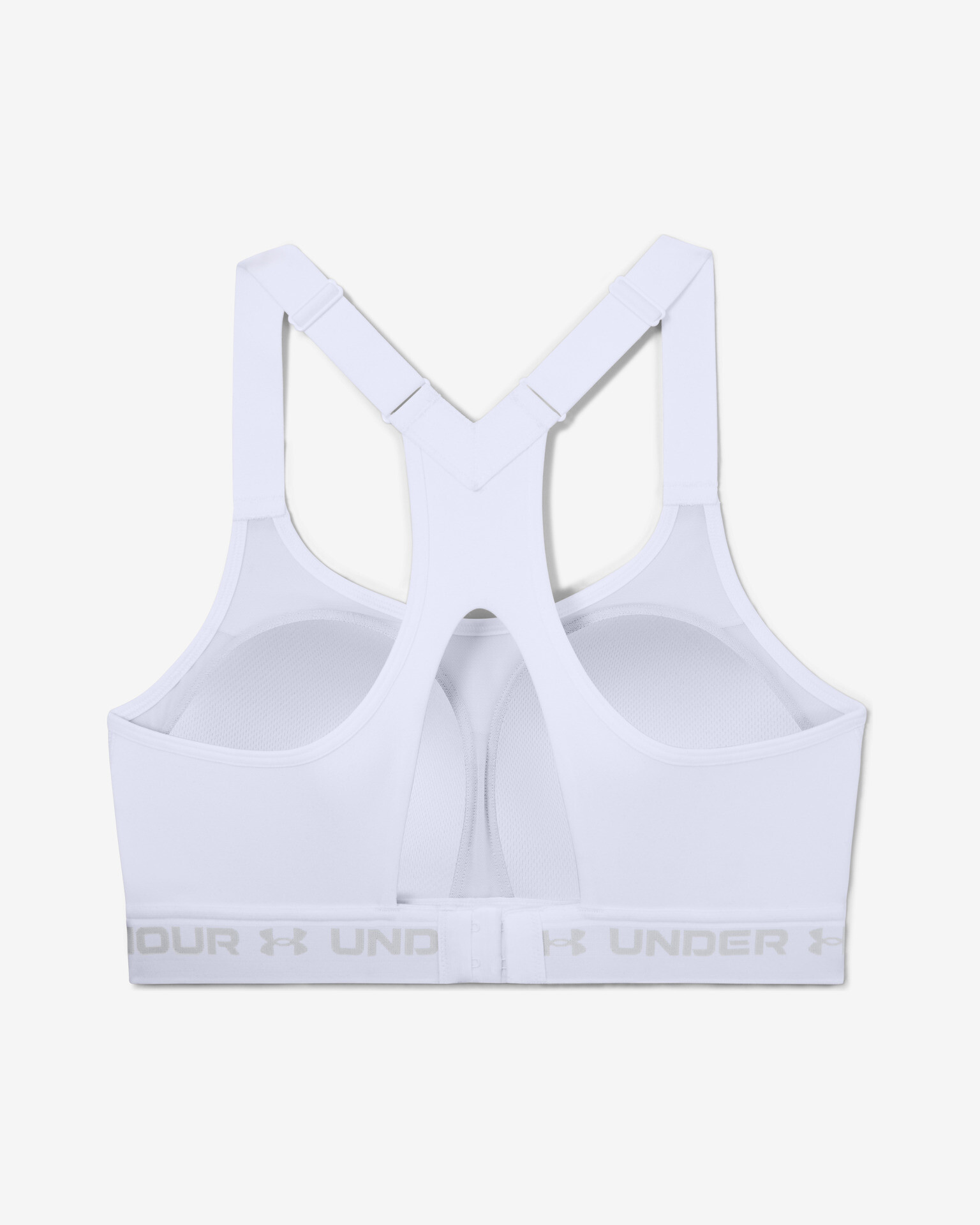 Under Armour High Crossback Sutien Alb - Pled.ro