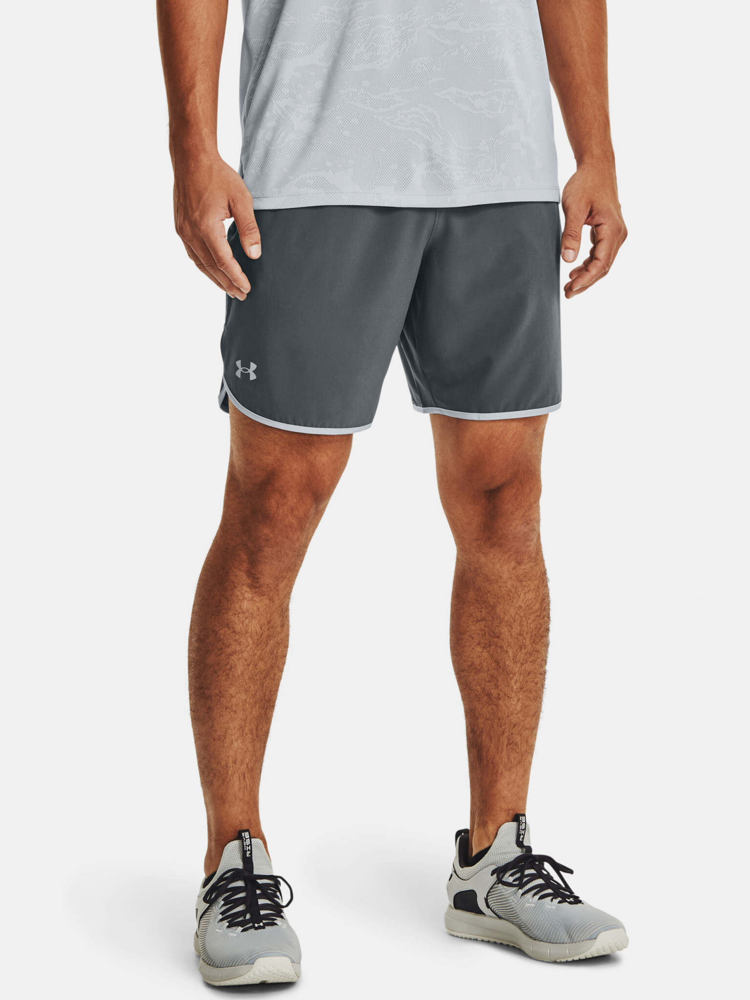 Under Armour HIIT Woven Pantaloni scurți Gri - Pled.ro