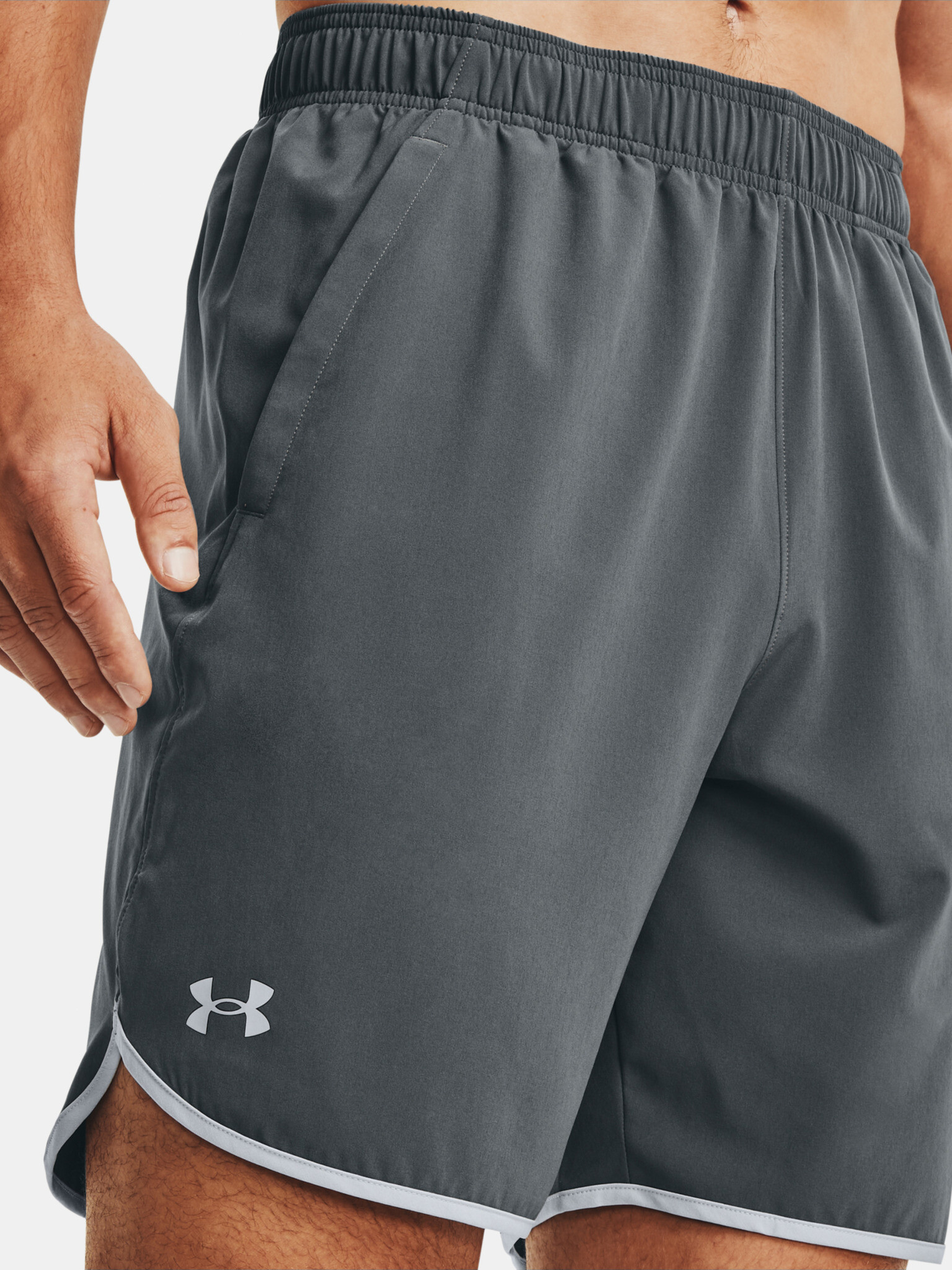 Under Armour HIIT Woven Pantaloni scurți Gri - Pled.ro