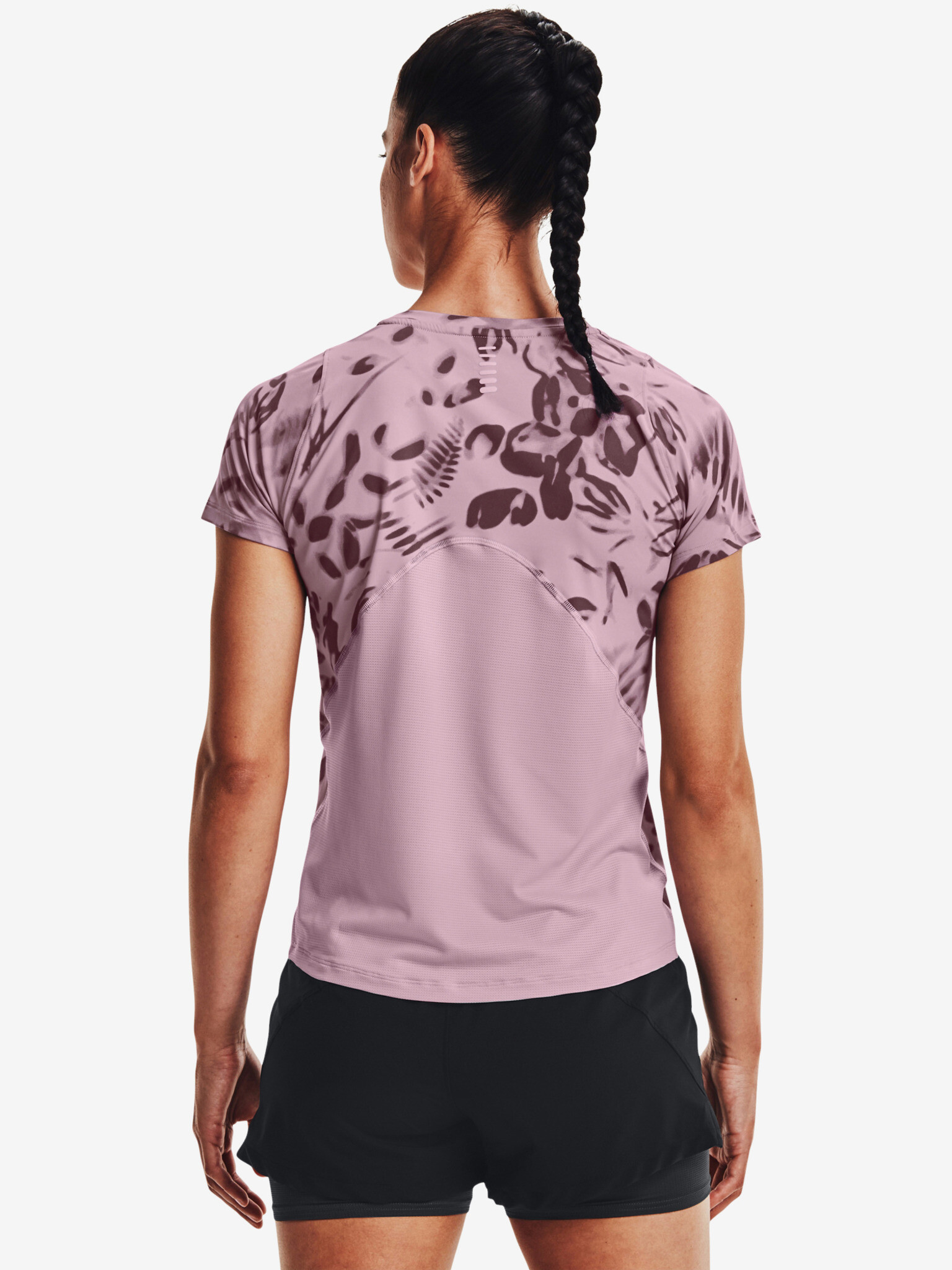 Under Armour Iso-Chill 200 Print Tricou Roz - Pled.ro