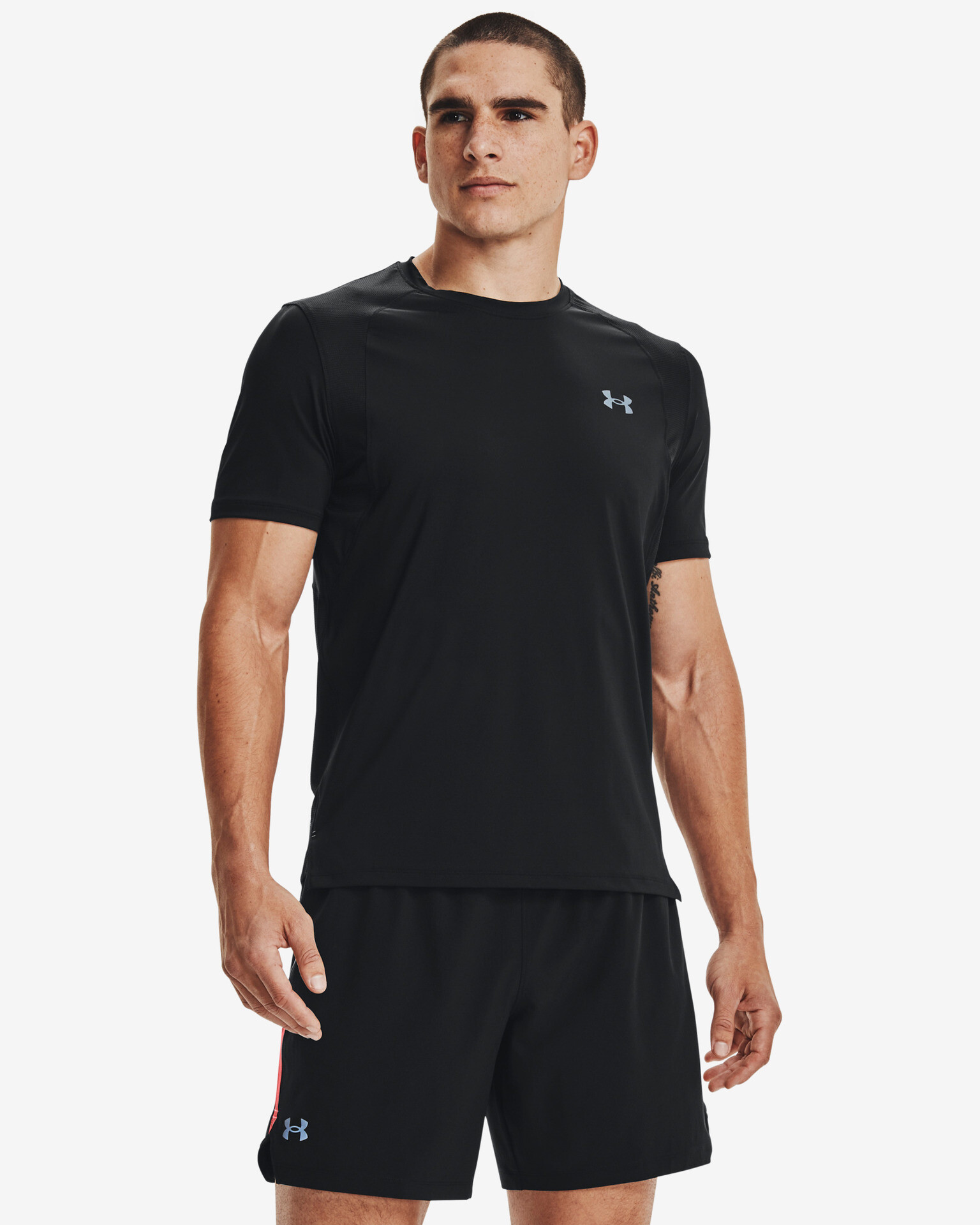 Under Armour Iso-Chill Run Tricou Negru - Pled.ro