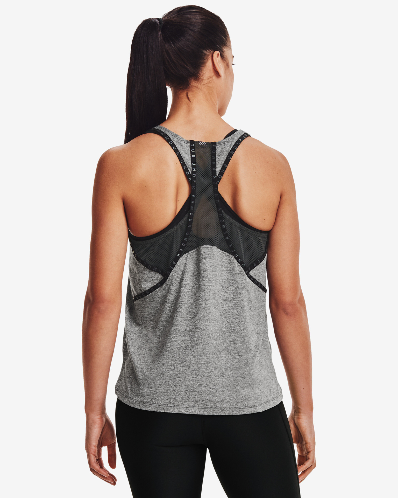 Under Armour Knockout Mesh Back Maiou Gri - Pled.ro