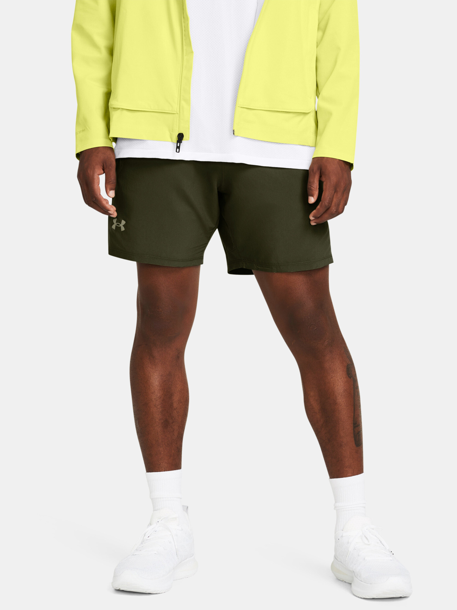 Under Armour Launch Elite 2in1 7'' Pantaloni scurți Verde - Pled.ro