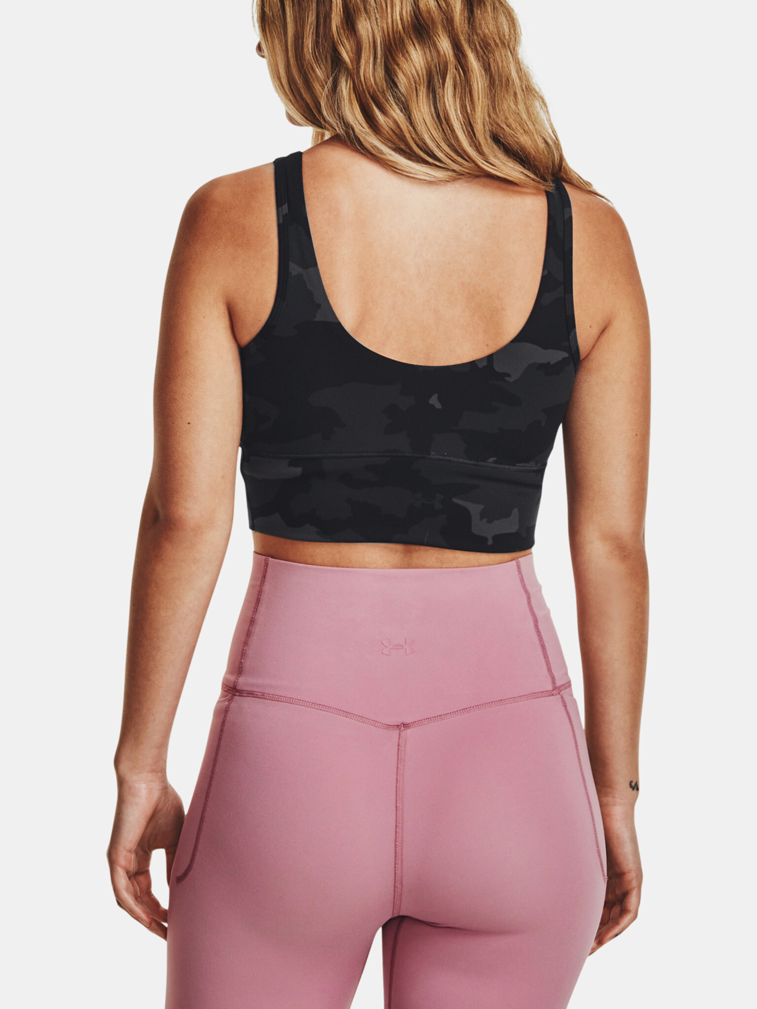 Under Armour Meridian Fitted Crop Maieu Negru - Pled.ro