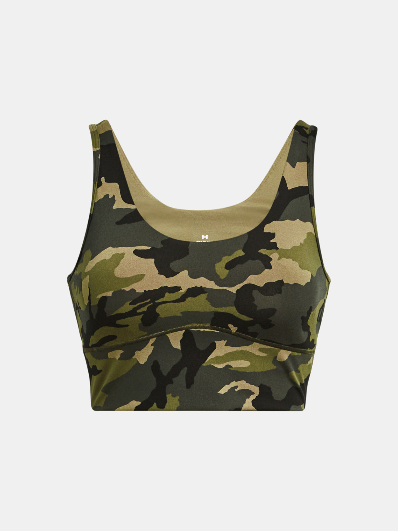 Under Armour Meridian Fitted Crop Maieu Verde - Pled.ro