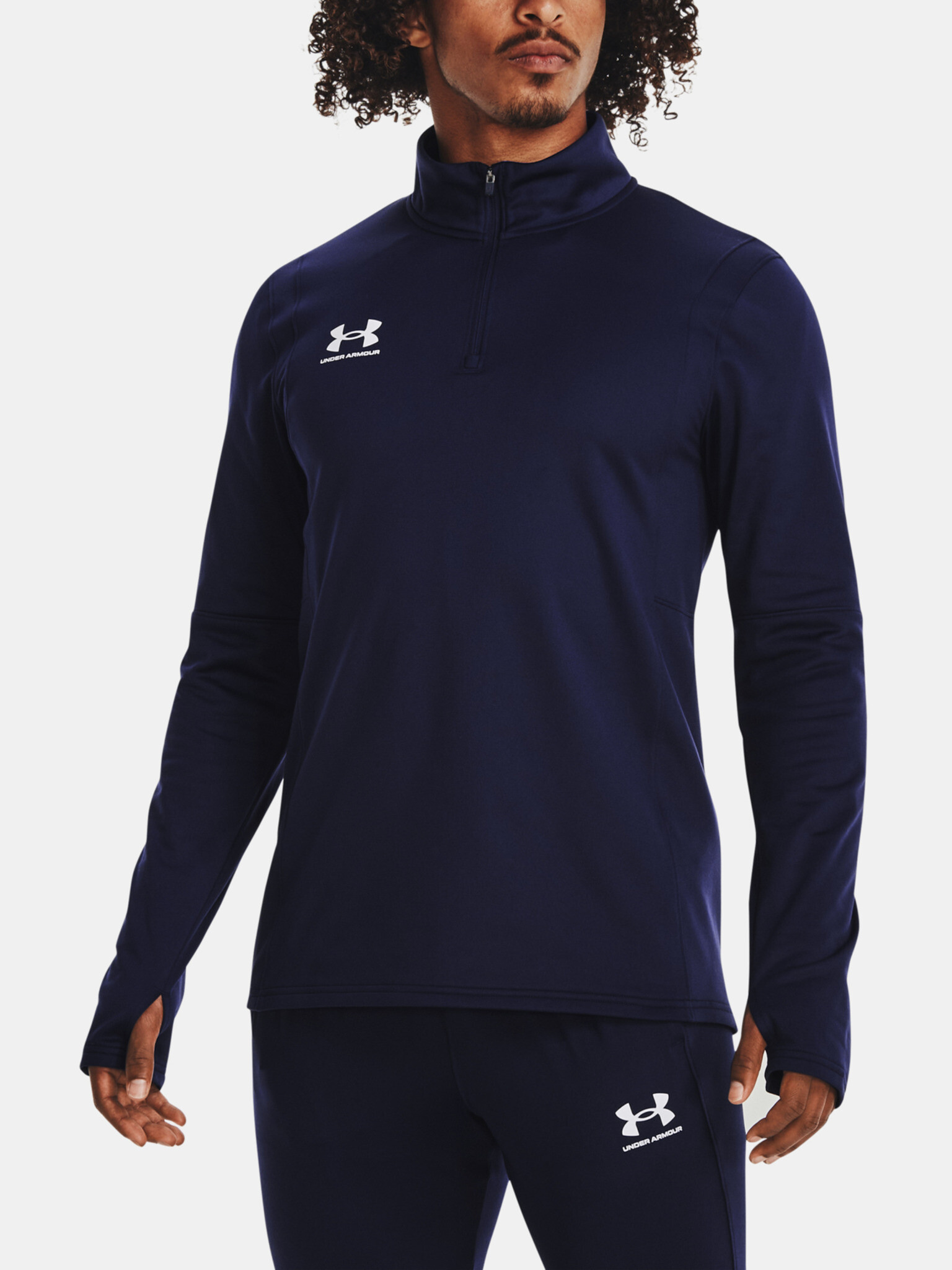 Under Armour Midlayer Tricou Albastru - Pled.ro