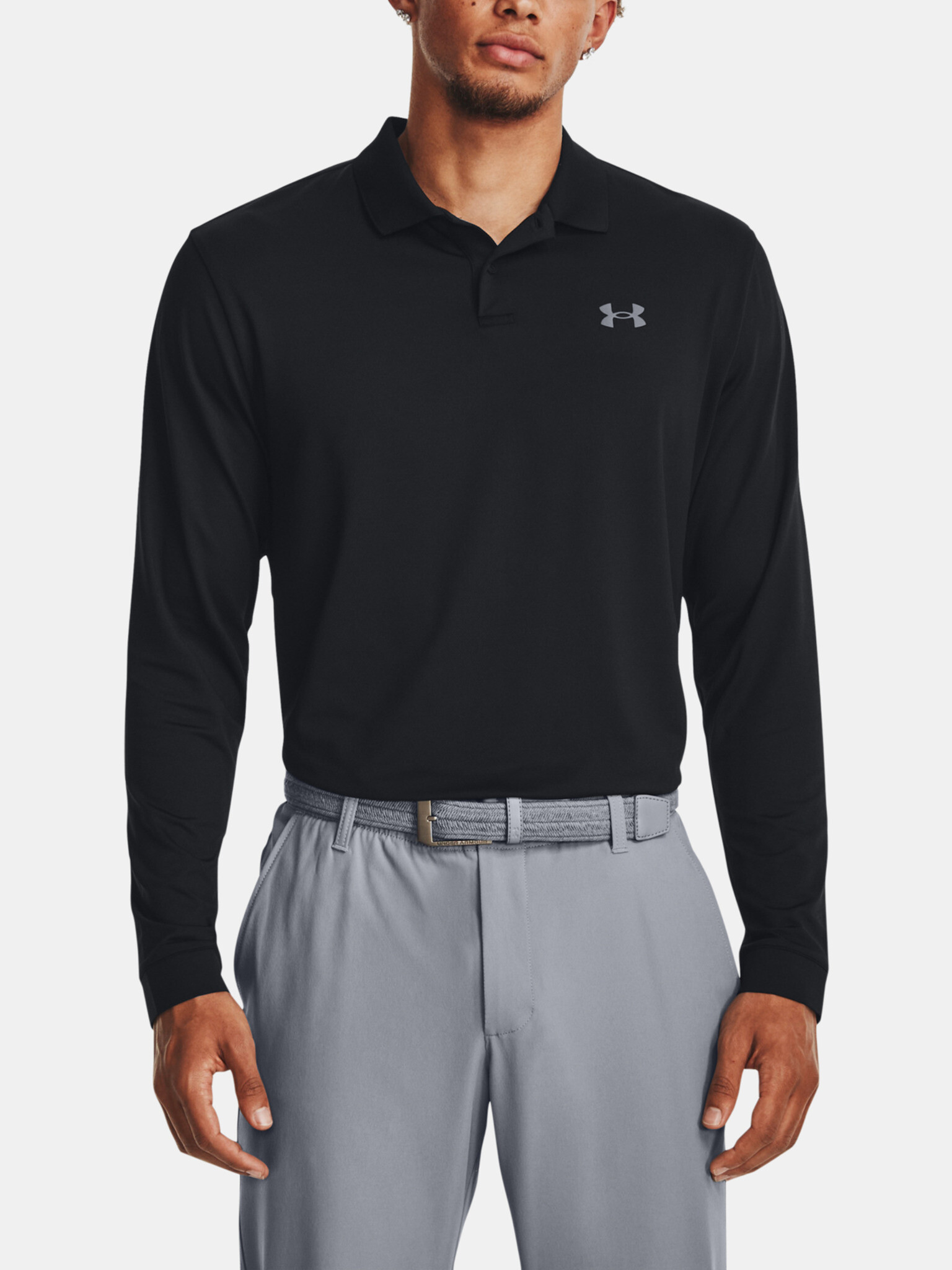 Under Armour Performance 3.0 Polo Tricou Negru - Pled.ro