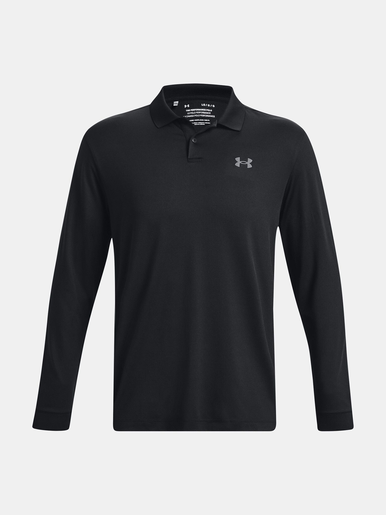 Under Armour Performance 3.0 Polo Tricou Negru - Pled.ro