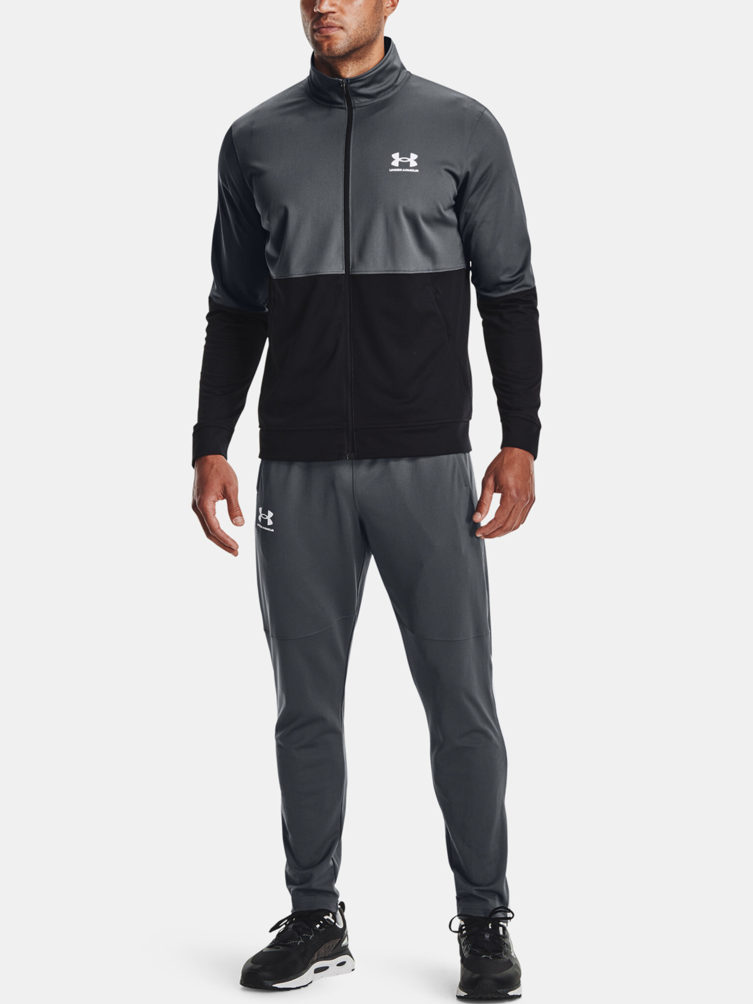 Under Armour Pique Pantaloni Gri - Pled.ro