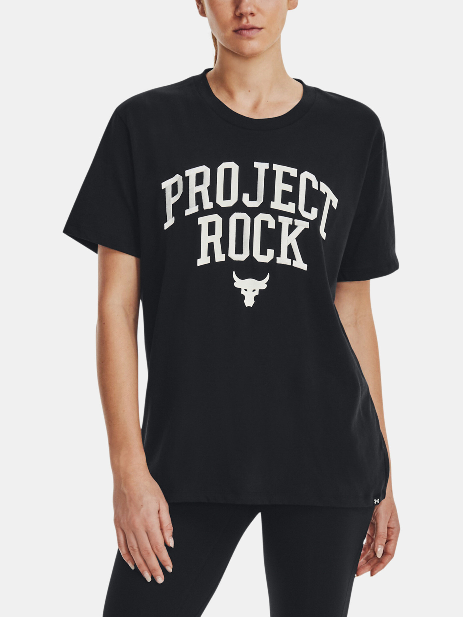 Under Armour Project Rock Hwt Campus T Tricou Negru - Pled.ro