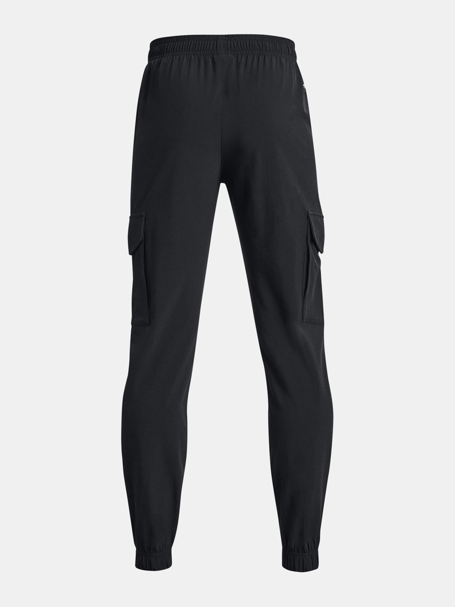 Under Armour Project Rock Pennant Wvn Cargo Pantaloni pentru copii Negru - Pled.ro