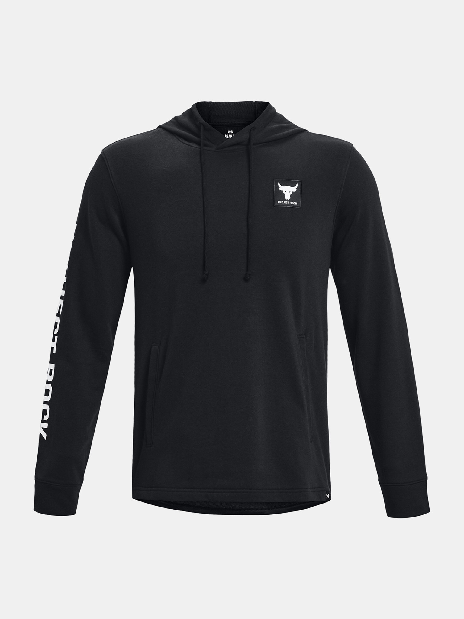 Under Armour Project Rock Terry Hoodie Hanorac Negru - Pled.ro