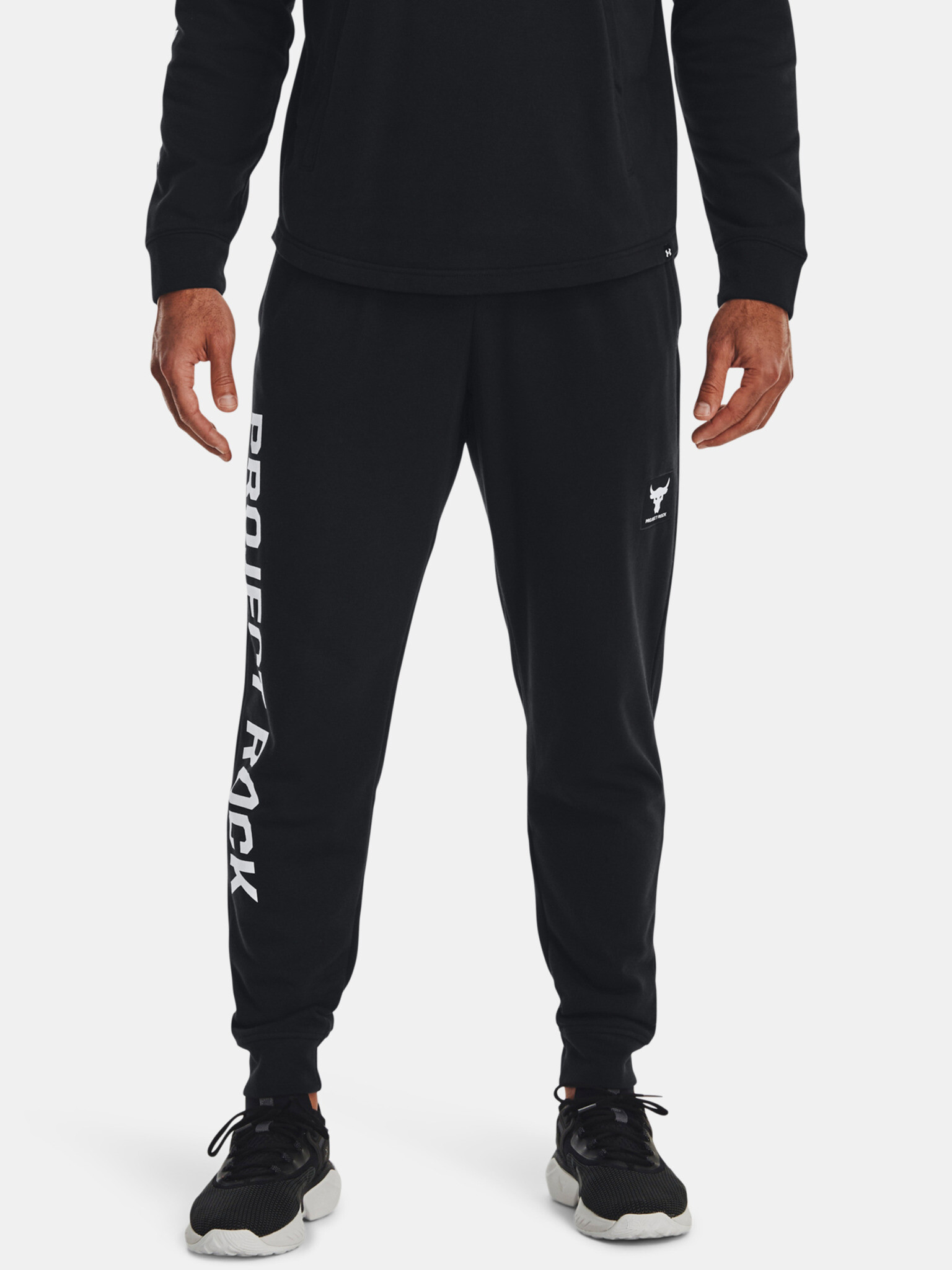 Under Armour Project Rock Terry Pantaloni de trening Negru - Pled.ro