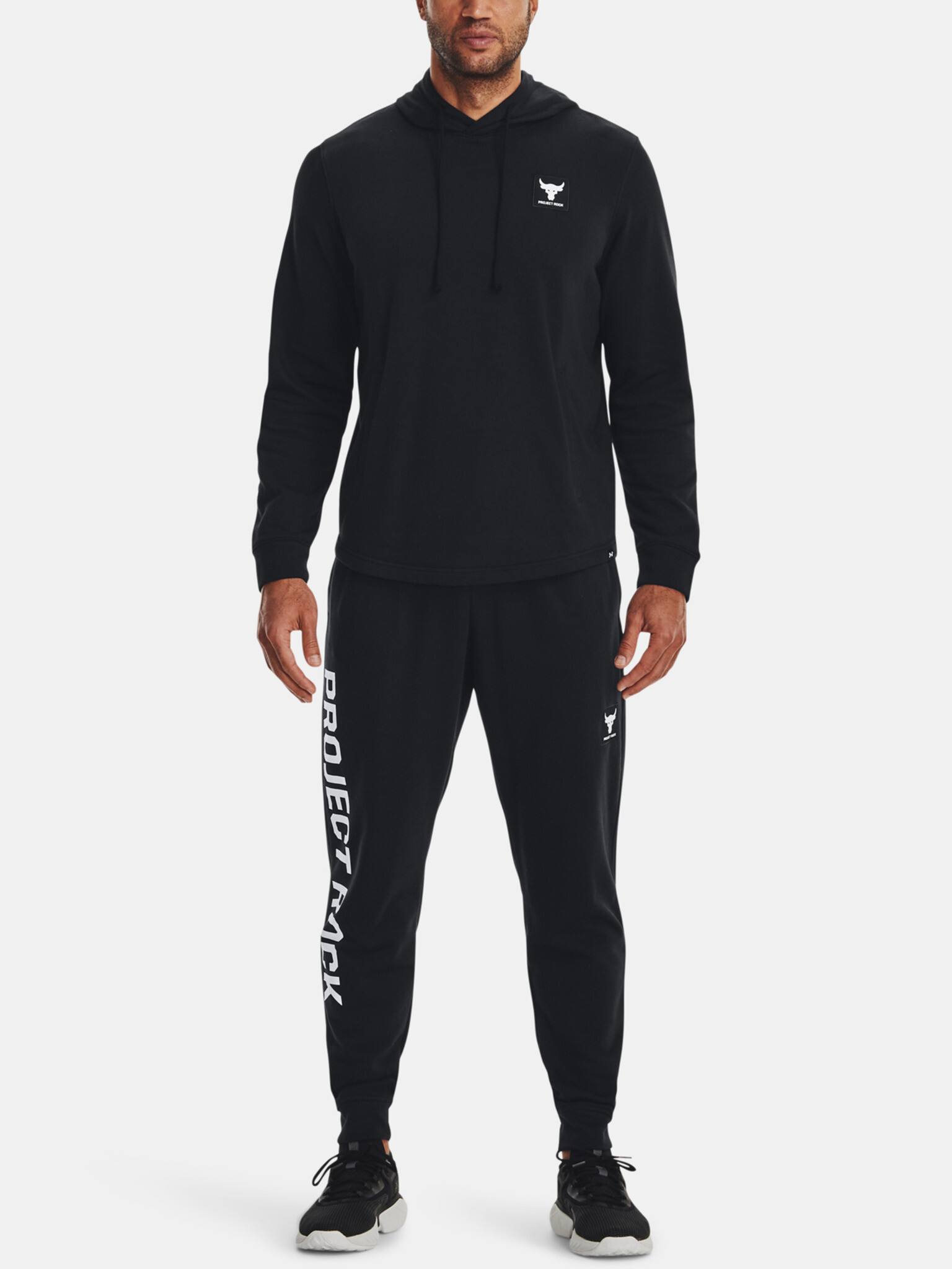 Under Armour Project Rock Terry Pantaloni de trening Negru - Pled.ro