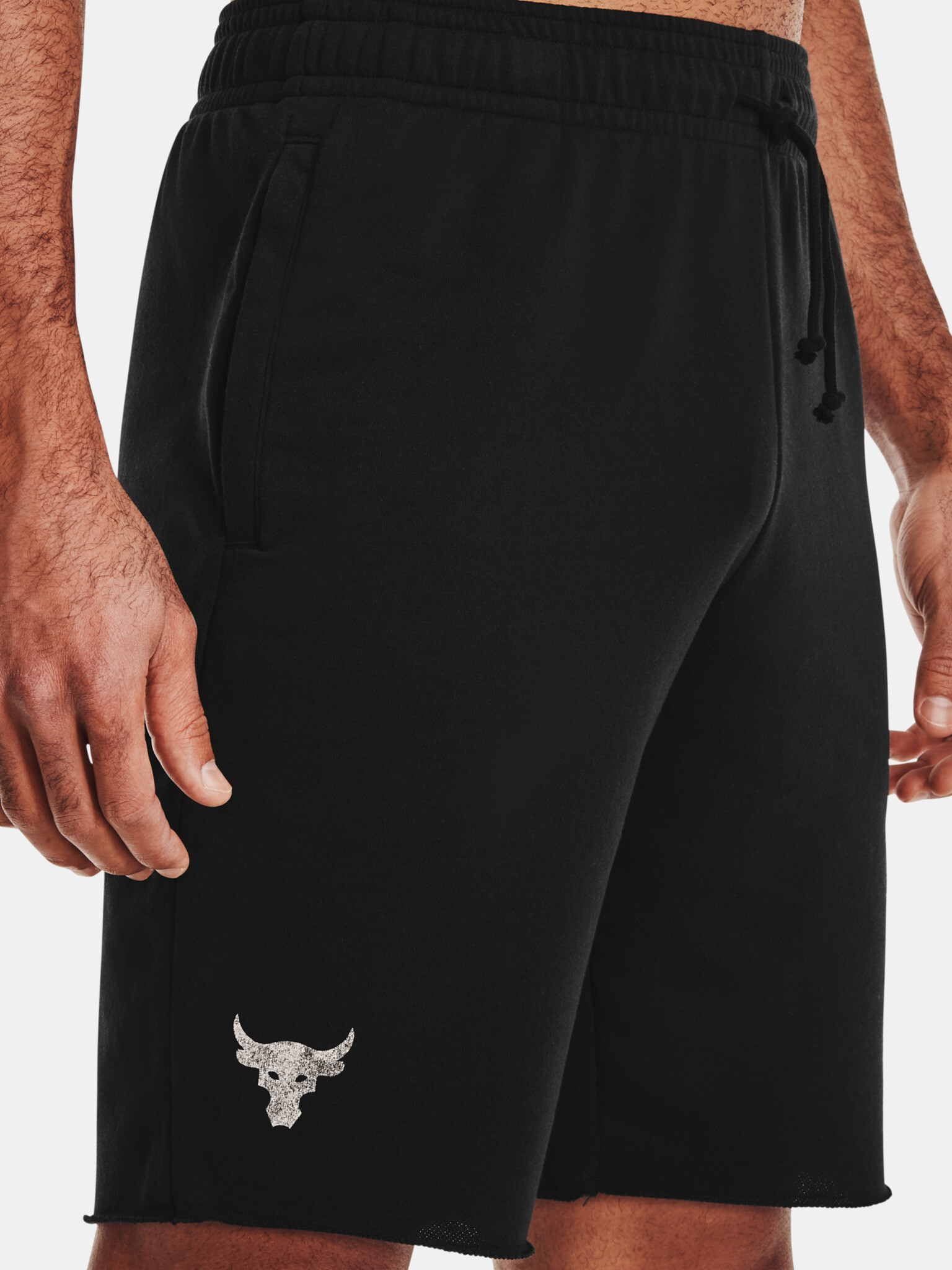 Under Armour Project Rock Terry Pantaloni scurți Negru - Pled.ro