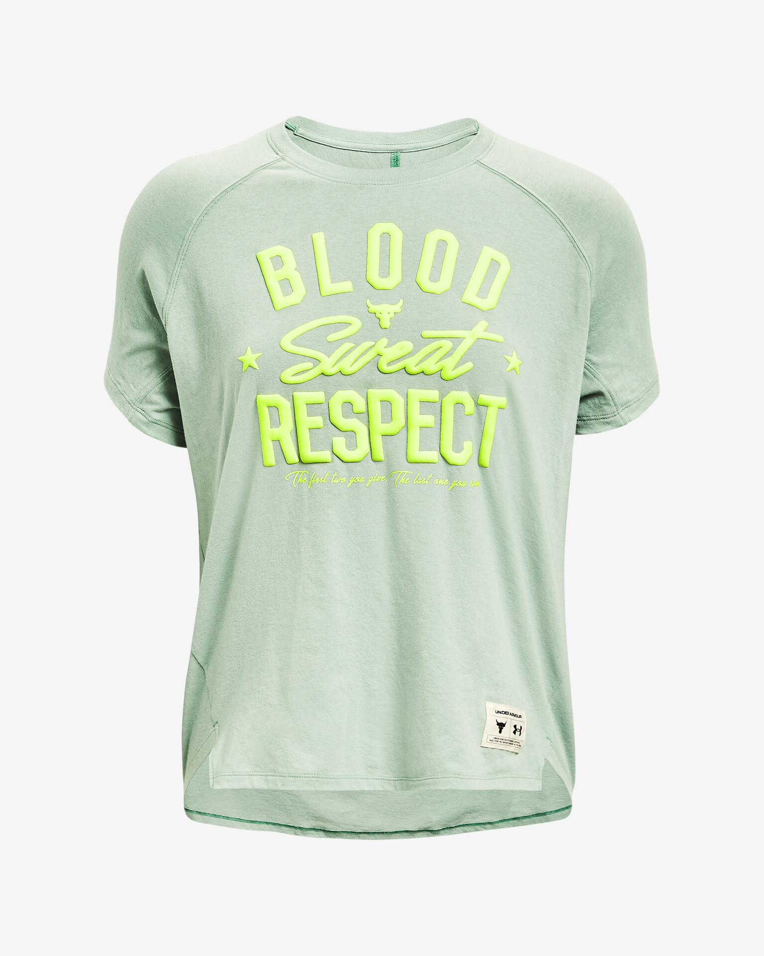 Under Armour Project Rock Tricou Verde - Pled.ro