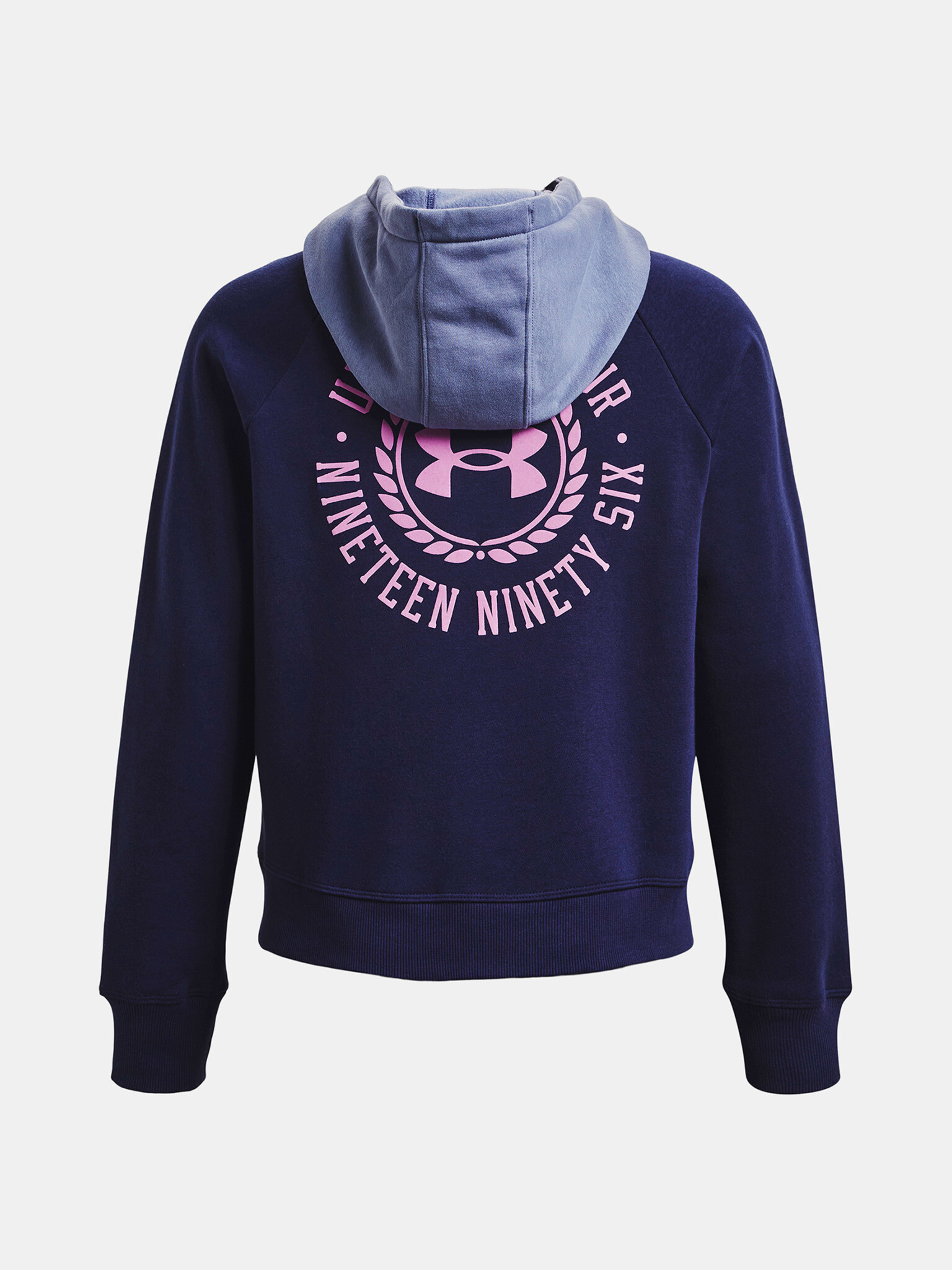 Under Armour Rival Fleece CB Hoodie Hanorac Albastru - Pled.ro