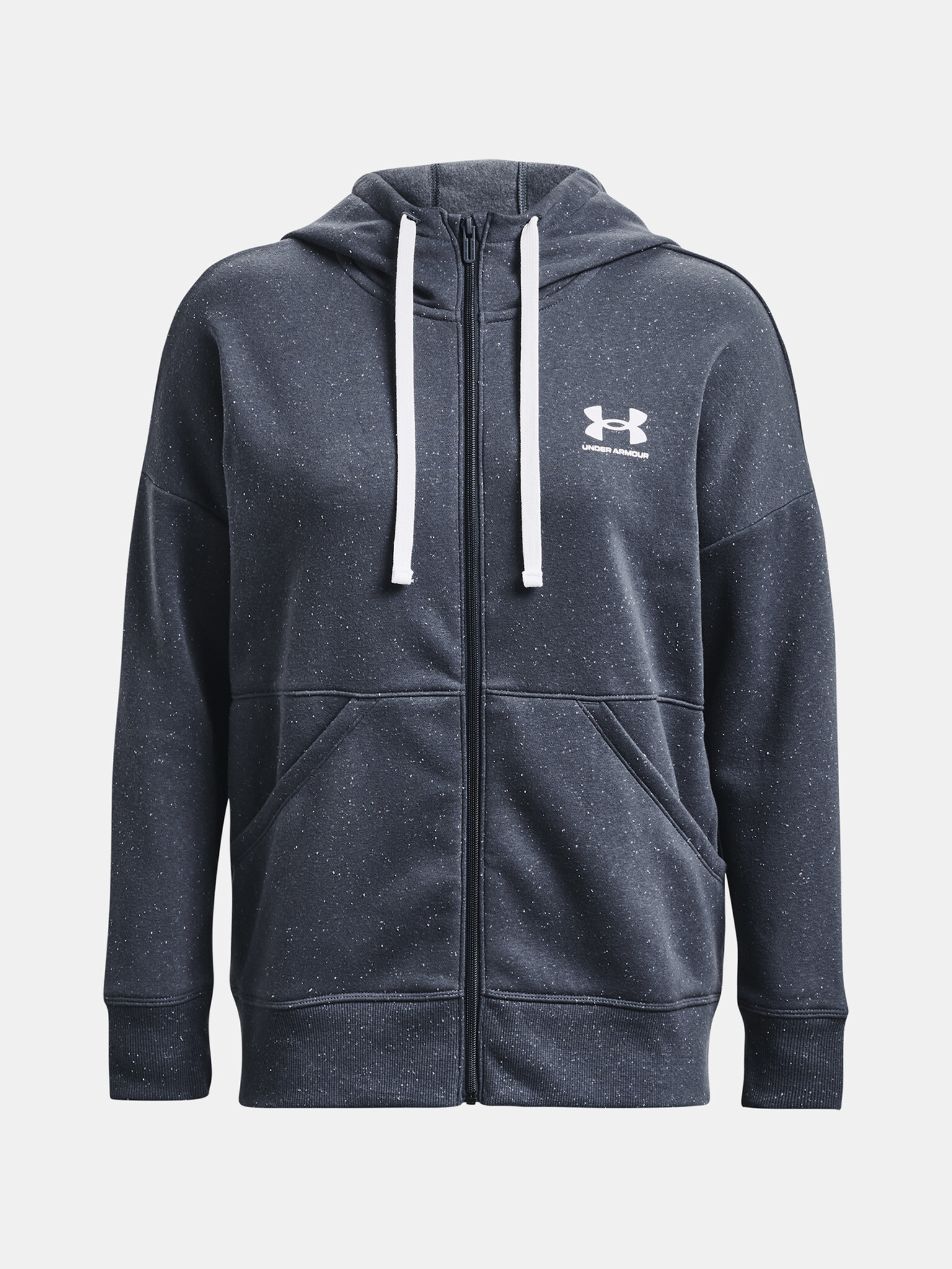 Under Armour Rival Fleece FZ Hoodie-GRY Hanorac Gri - Pled.ro