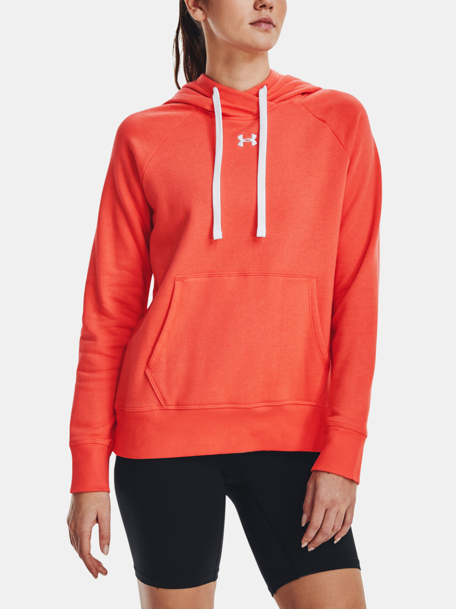 Under Armour Rival Fleece HB Hanorac Portocaliu - Pled.ro