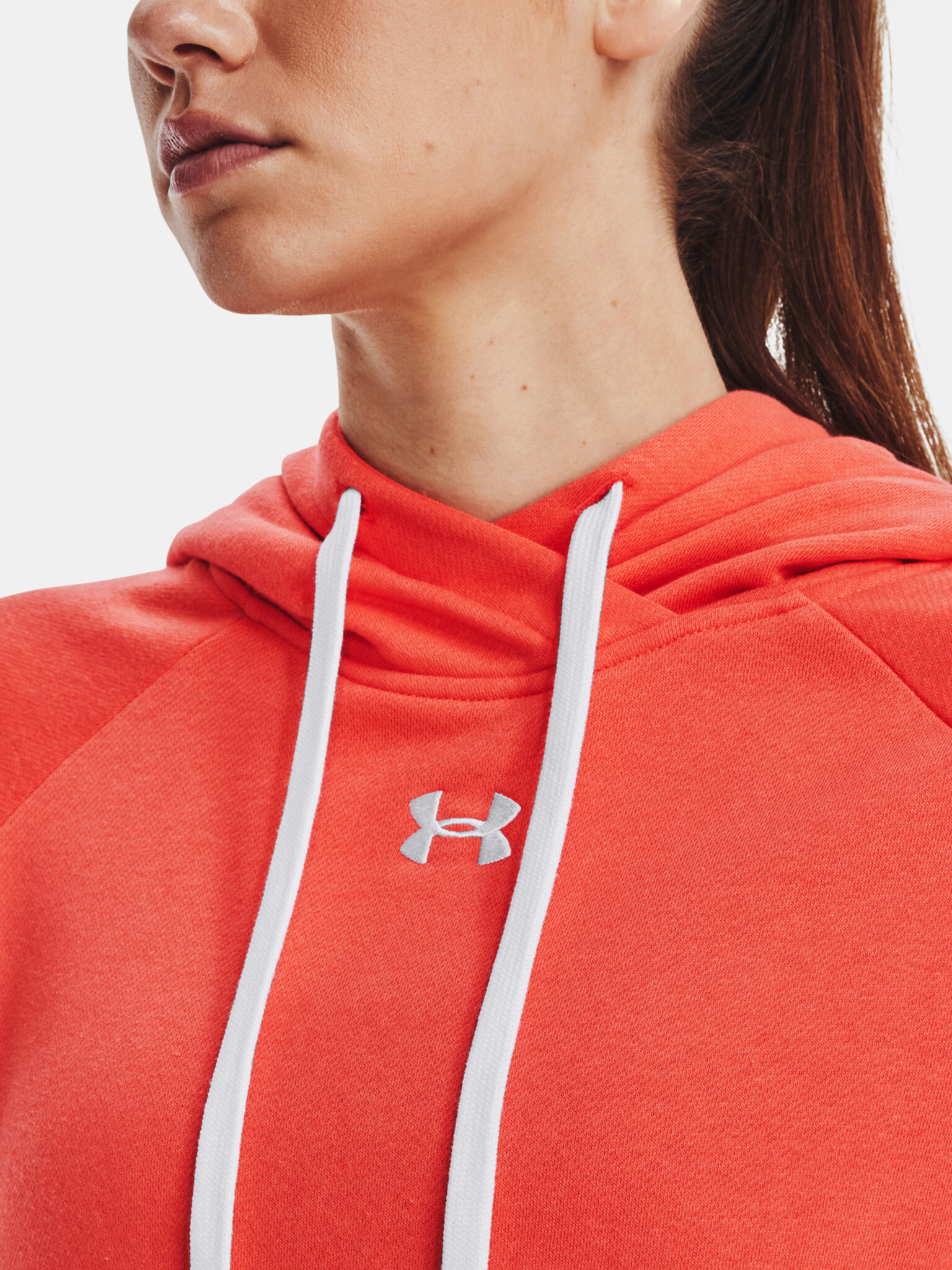 Under Armour Rival Fleece HB Hanorac Portocaliu - Pled.ro