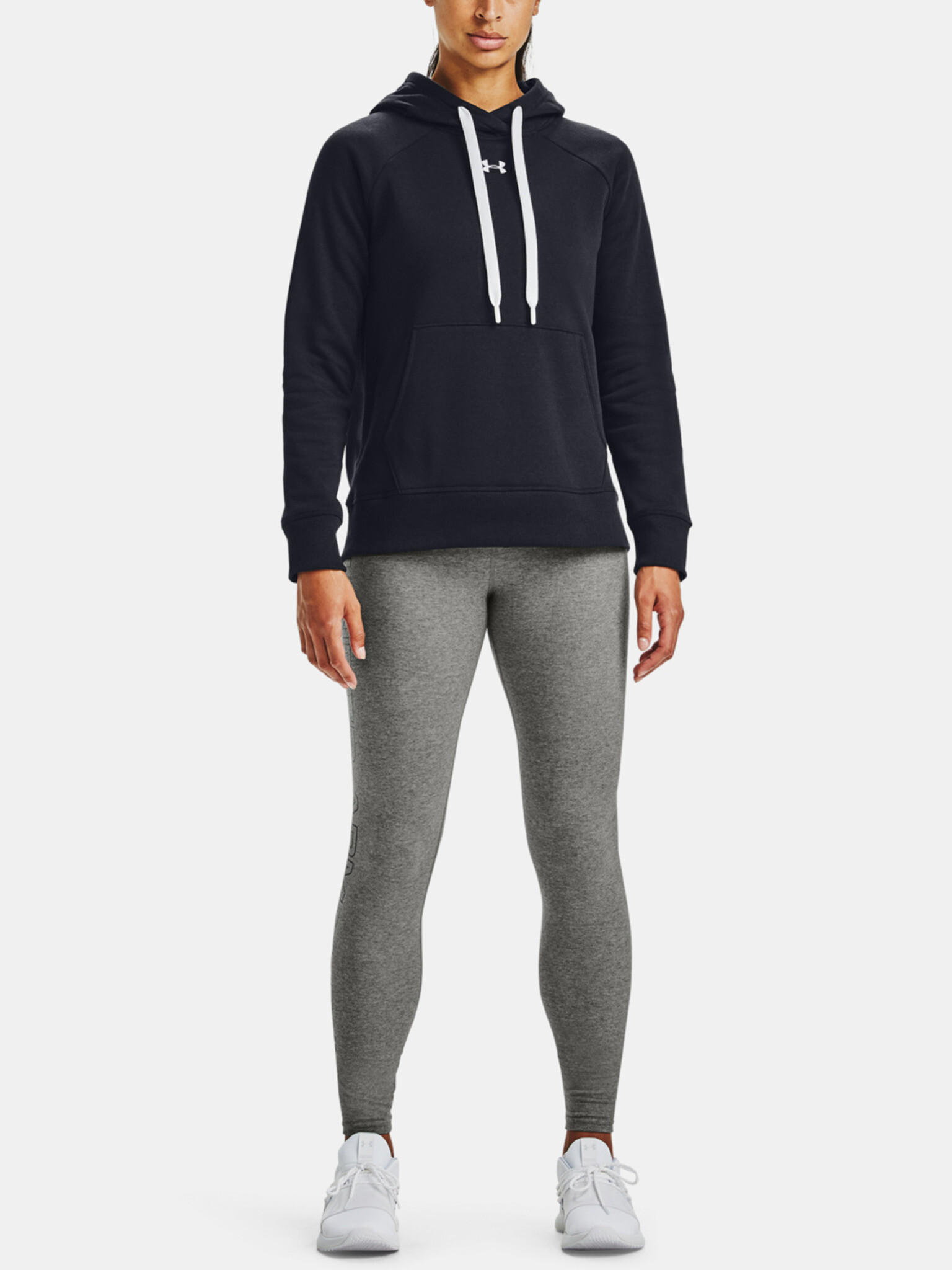 Under Armour Rival Fleece HB Hoodie Hanorac Negru - Pled.ro