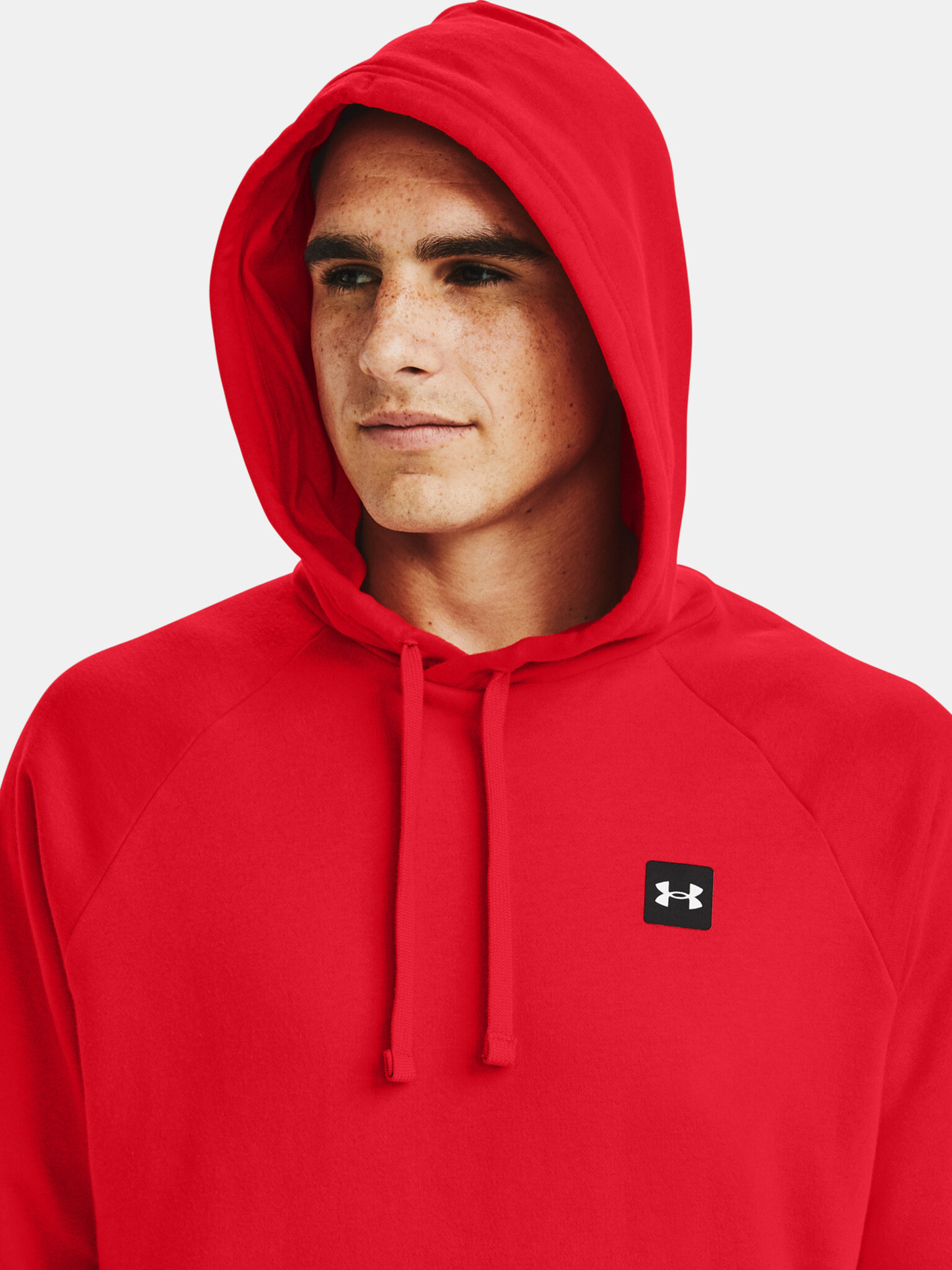 Under Armour Rival Fleece Hoodie Hanorac Roșu - Pled.ro