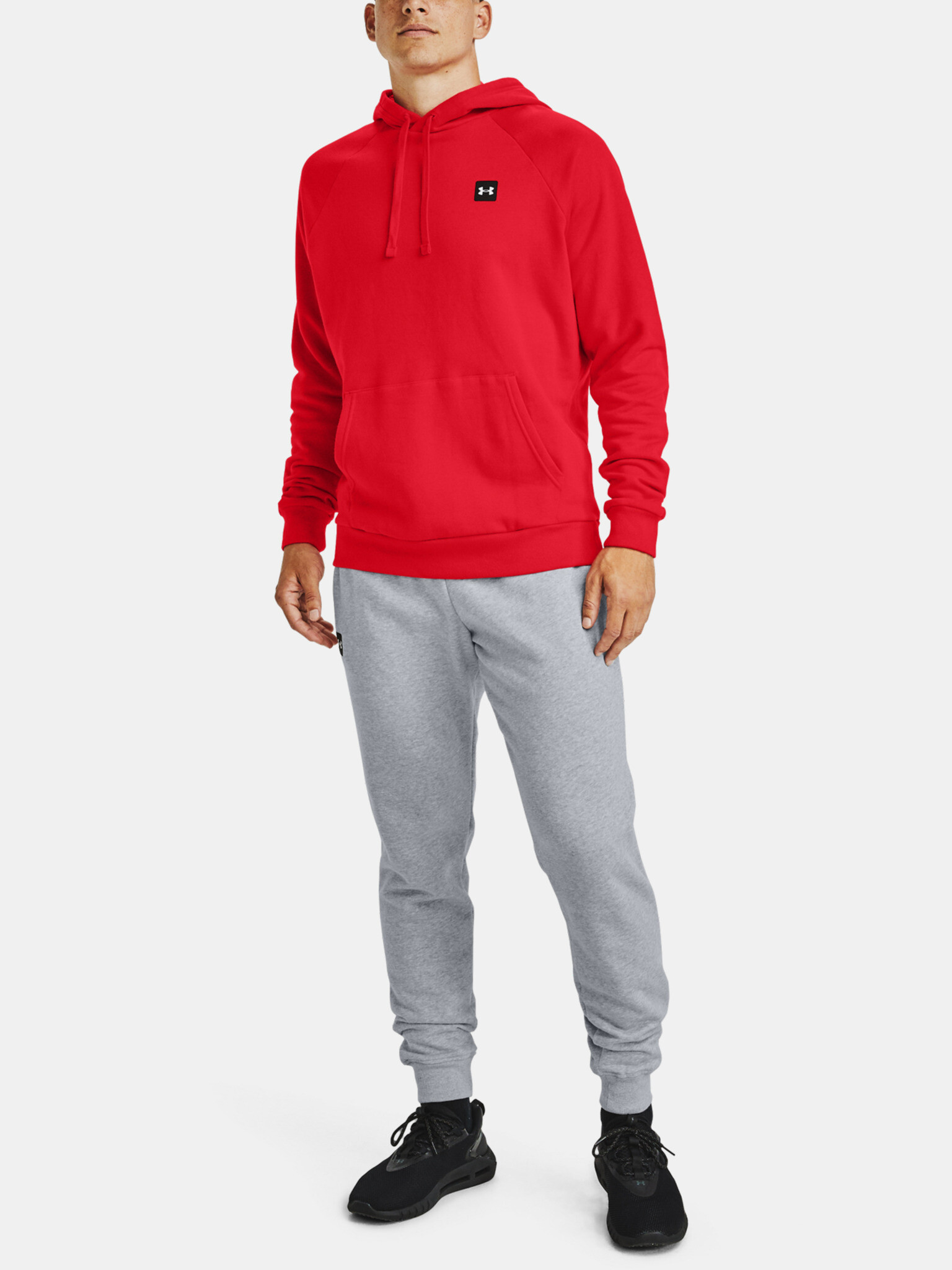 Under Armour Rival Fleece Hoodie Hanorac Roșu - Pled.ro