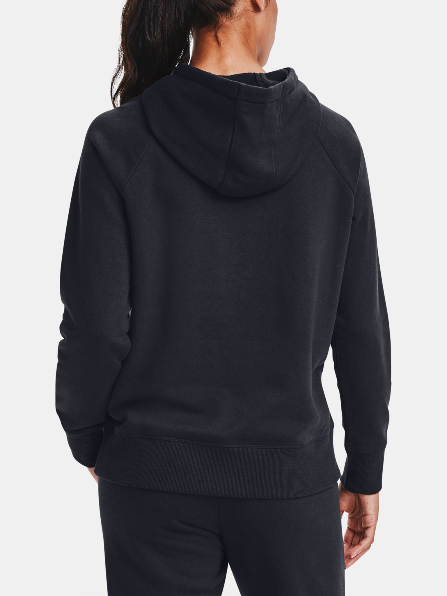 Under Armour Rival Fleece Logo Hoodie Hanorac Negru - Pled.ro