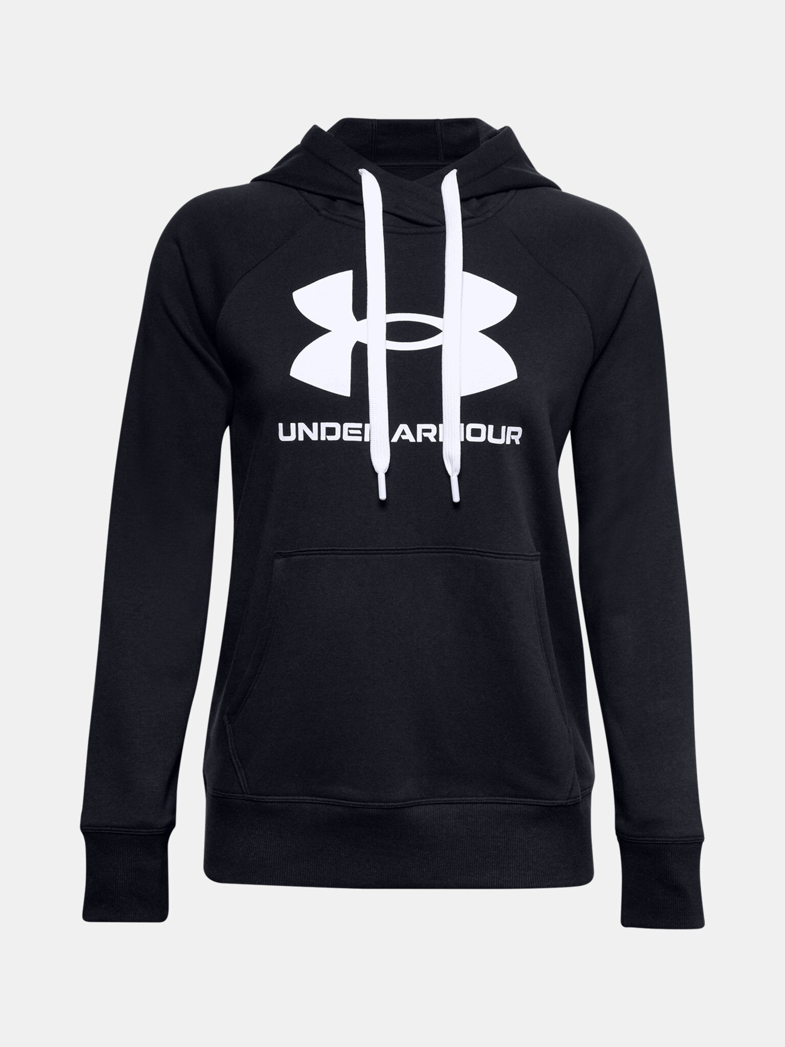 Under Armour Rival Fleece Logo Hoodie Hanorac Negru - Pled.ro