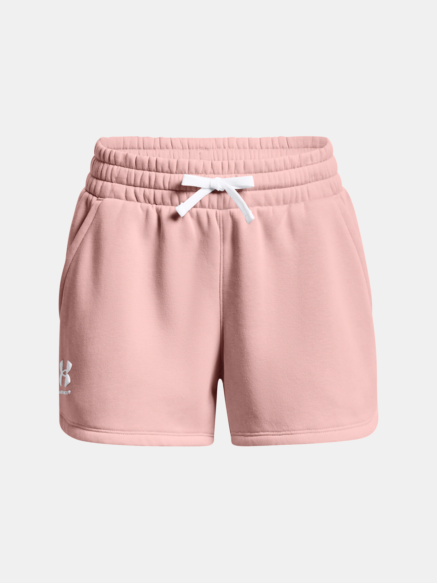 Under Armour Rival Fleece Pantaloni scurți Roz - Pled.ro