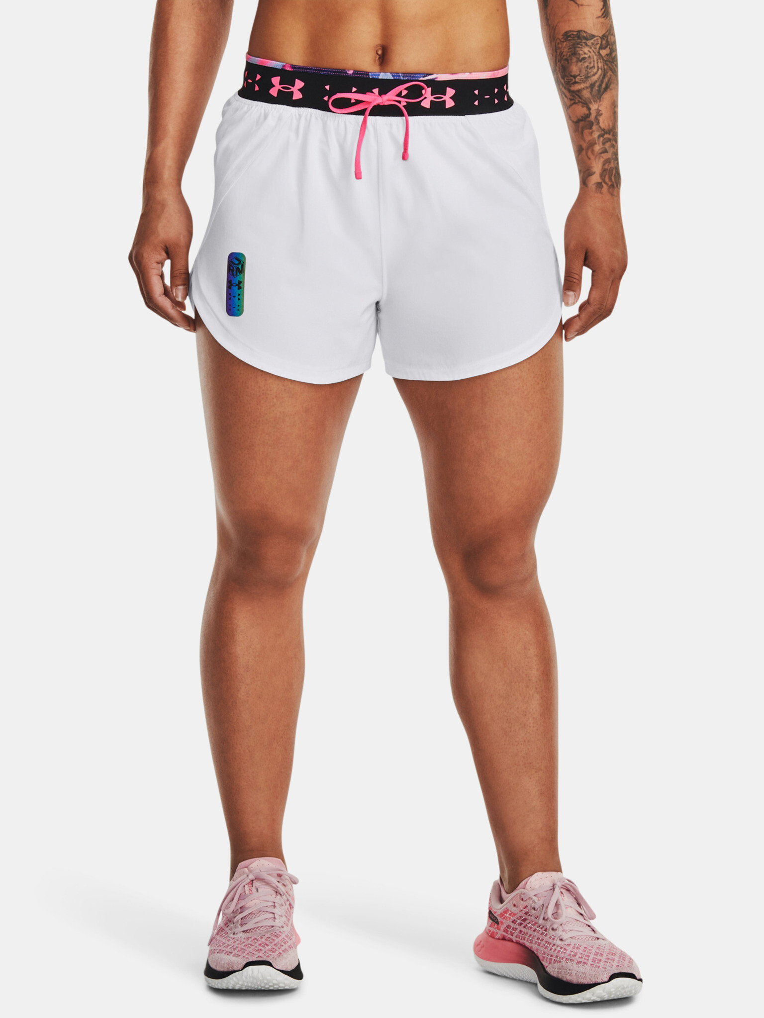 Under Armour Run Anywhere Pantaloni scurți Alb - Pled.ro