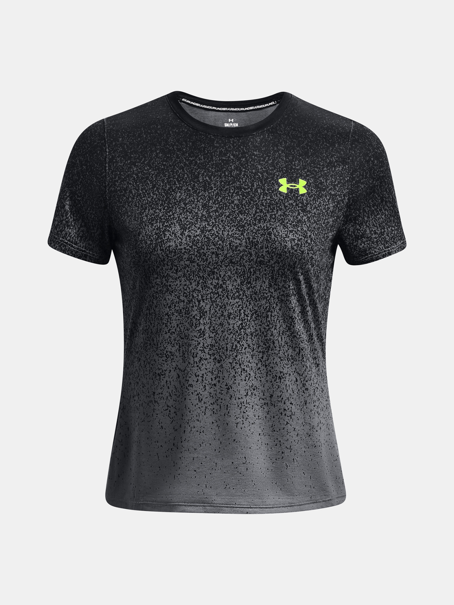 Under Armour Rush Cicada Tricou Negru - Pled.ro