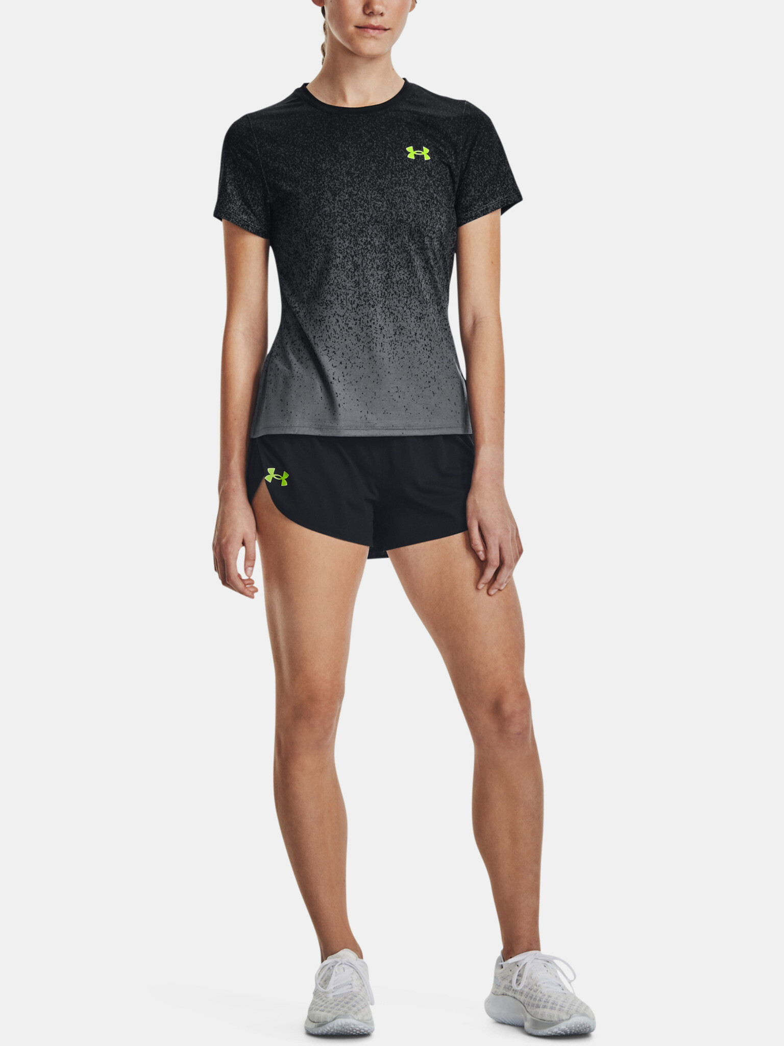 Under Armour Rush Cicada Tricou Negru - Pled.ro