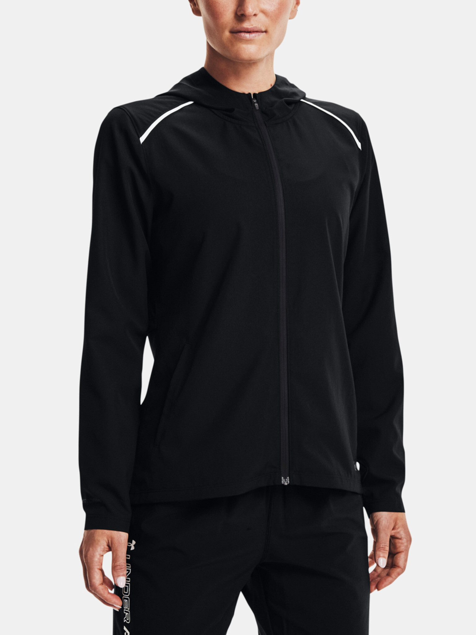 Under Armour STORM Run Hooded Jacket Jachetă Negru - Pled.ro