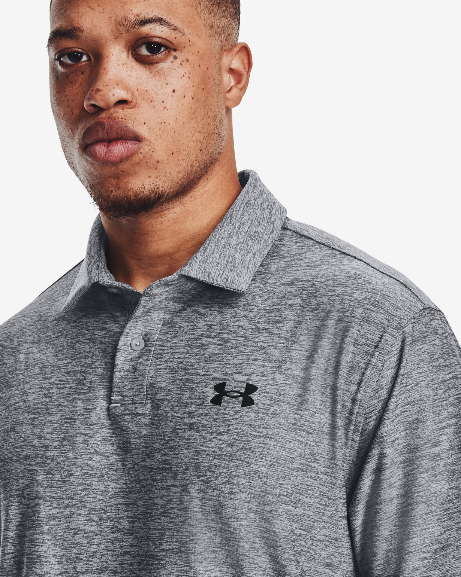 Under Armour T2G Polo Tricou Negru - Pled.ro