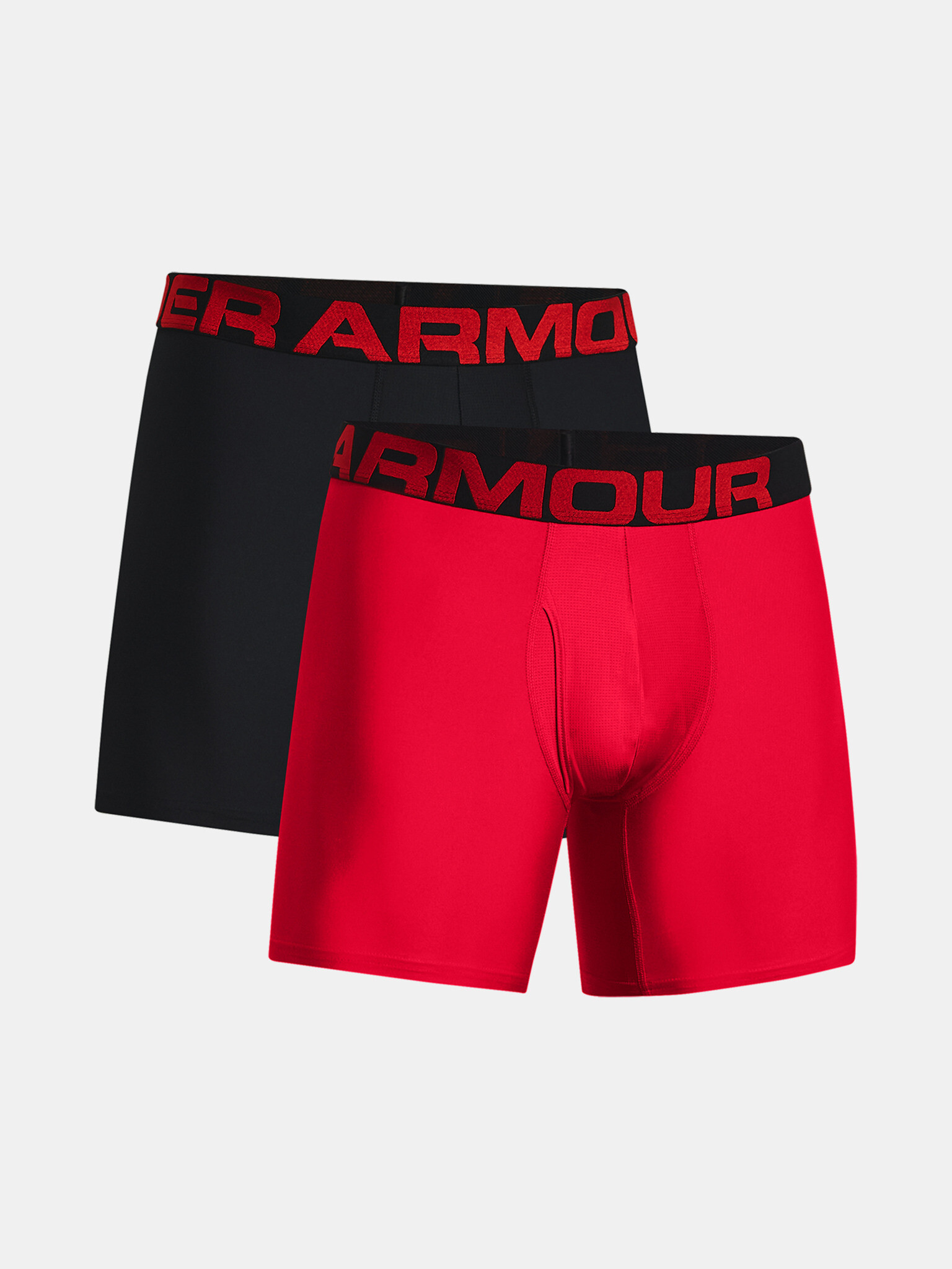 Under Armour Tech 6in Boxeri 2 buc Roșu - Pled.ro