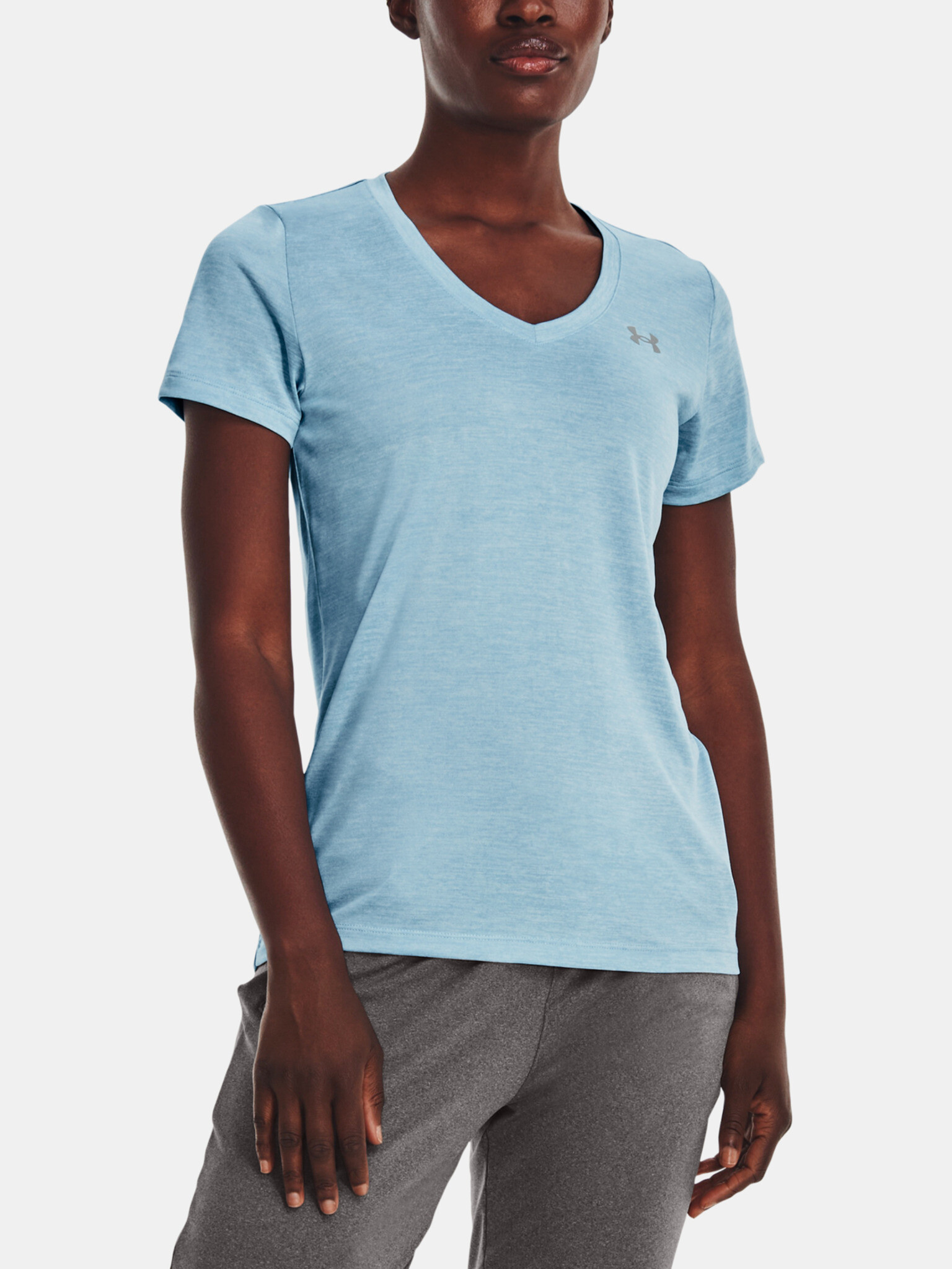 Under Armour Tech SSV Twist Tricou Albastru - Pled.ro