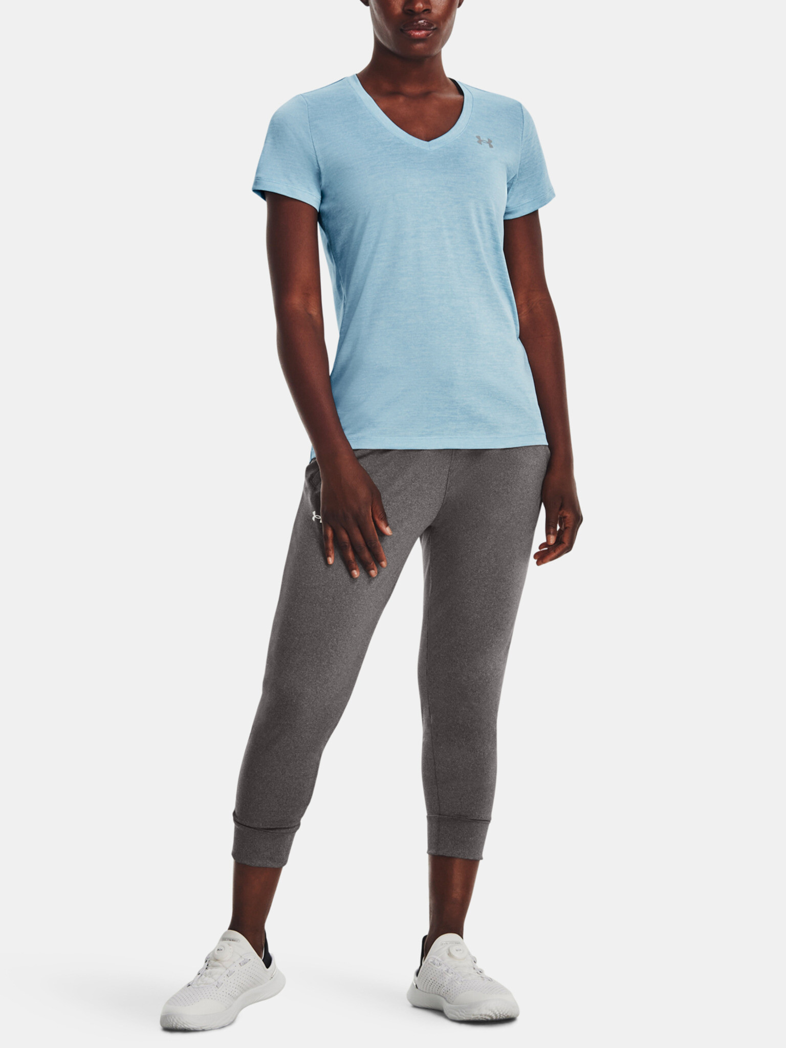 Under Armour Tech SSV Twist Tricou Albastru - Pled.ro