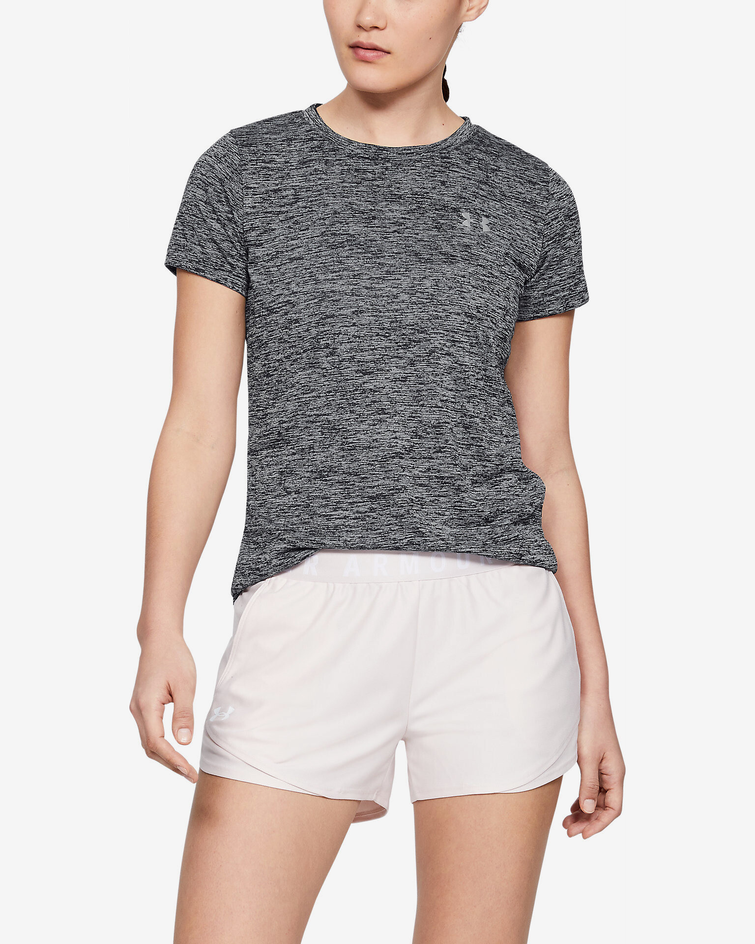 Under Armour Tech™ Twist Tricou Negru - Pled.ro