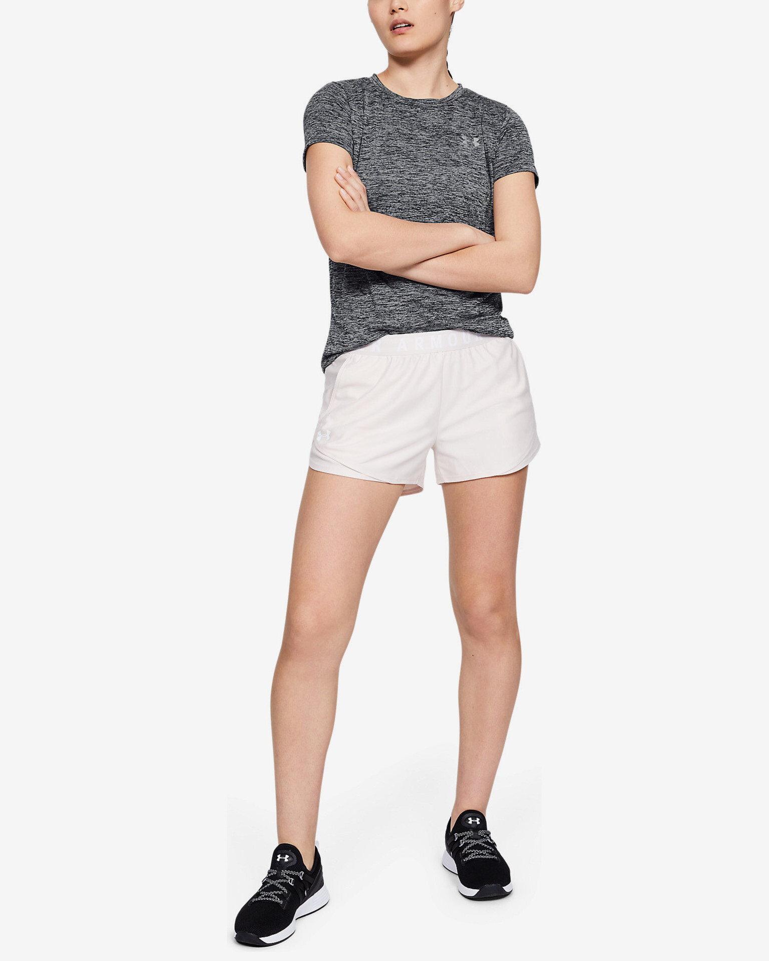 Under Armour Tech™ Twist Tricou Negru - Pled.ro