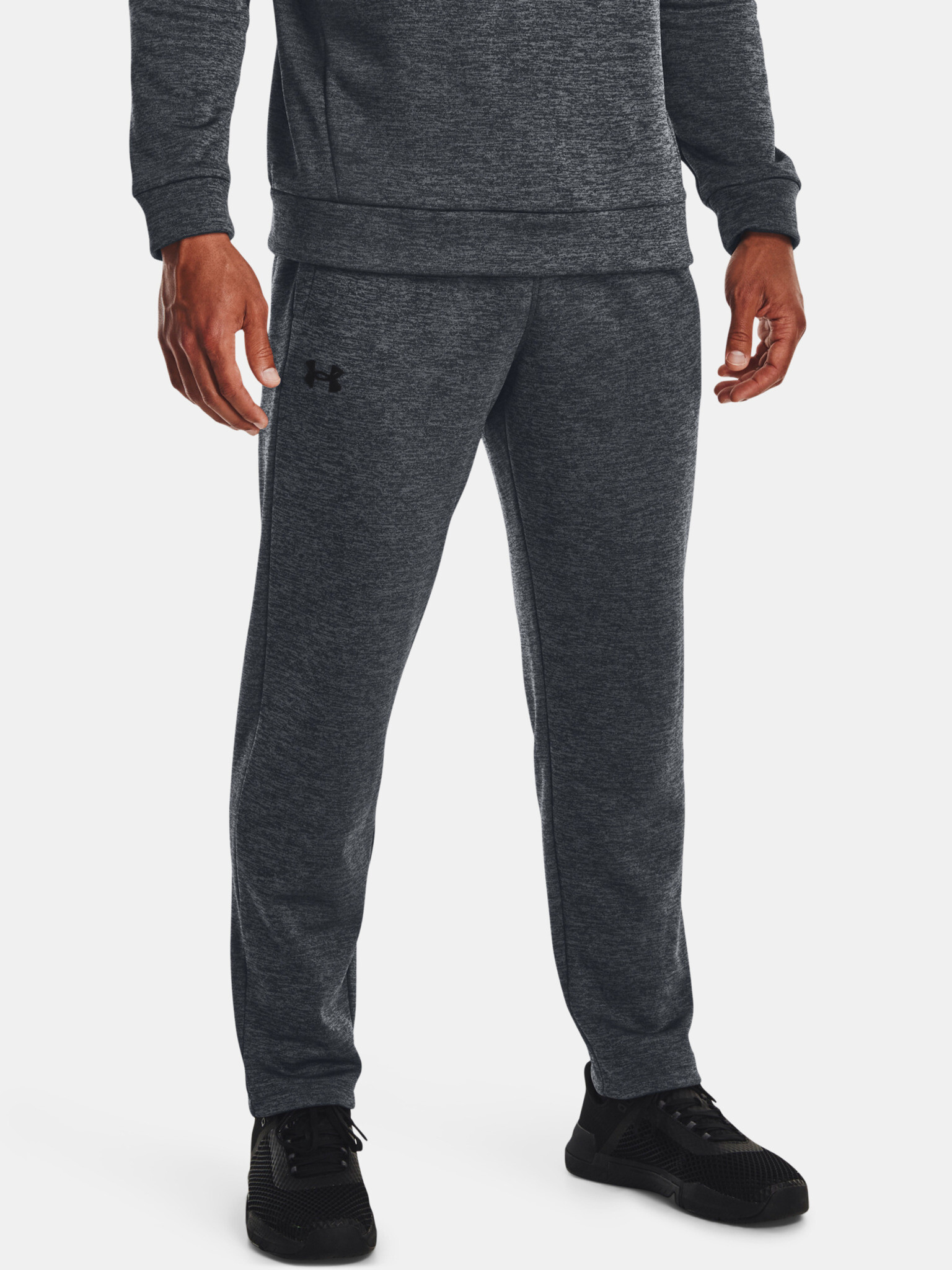 Under Armour UA Armour Fleece Twist Pantaloni Gri - Pled.ro