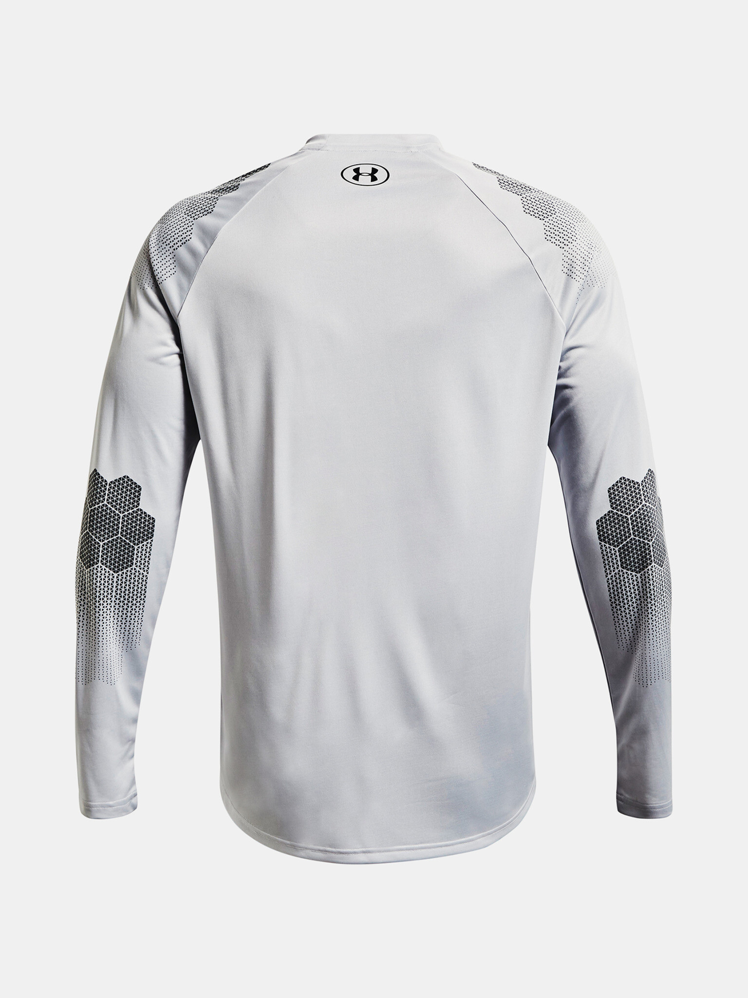 Under Armour UA Armourprint LS Tricou Gri - Pled.ro