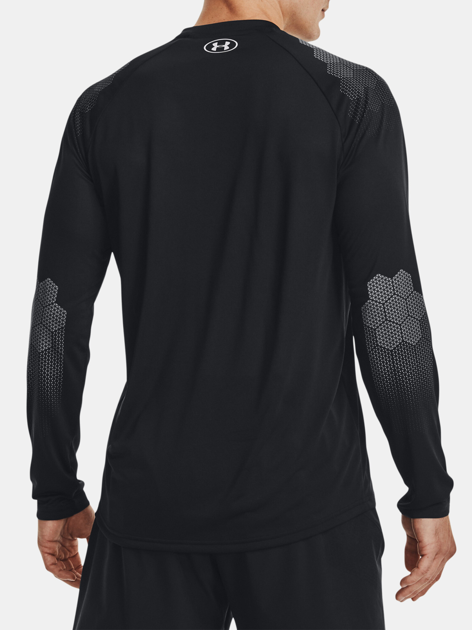 Under Armour UA Armourprint LS Tricou Negru - Pled.ro