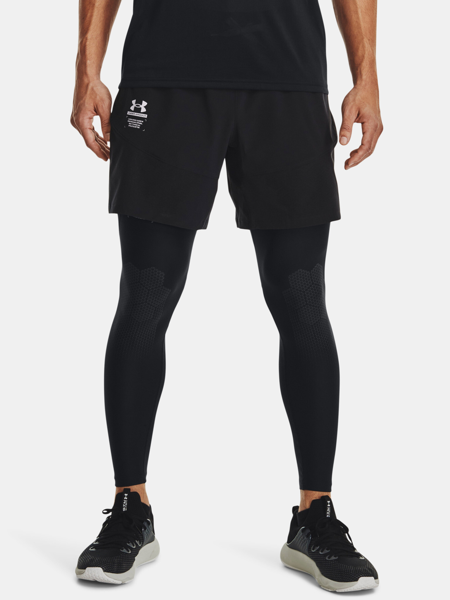 Under Armour UA Armourprint Woven Pantaloni scurți Negru - Pled.ro